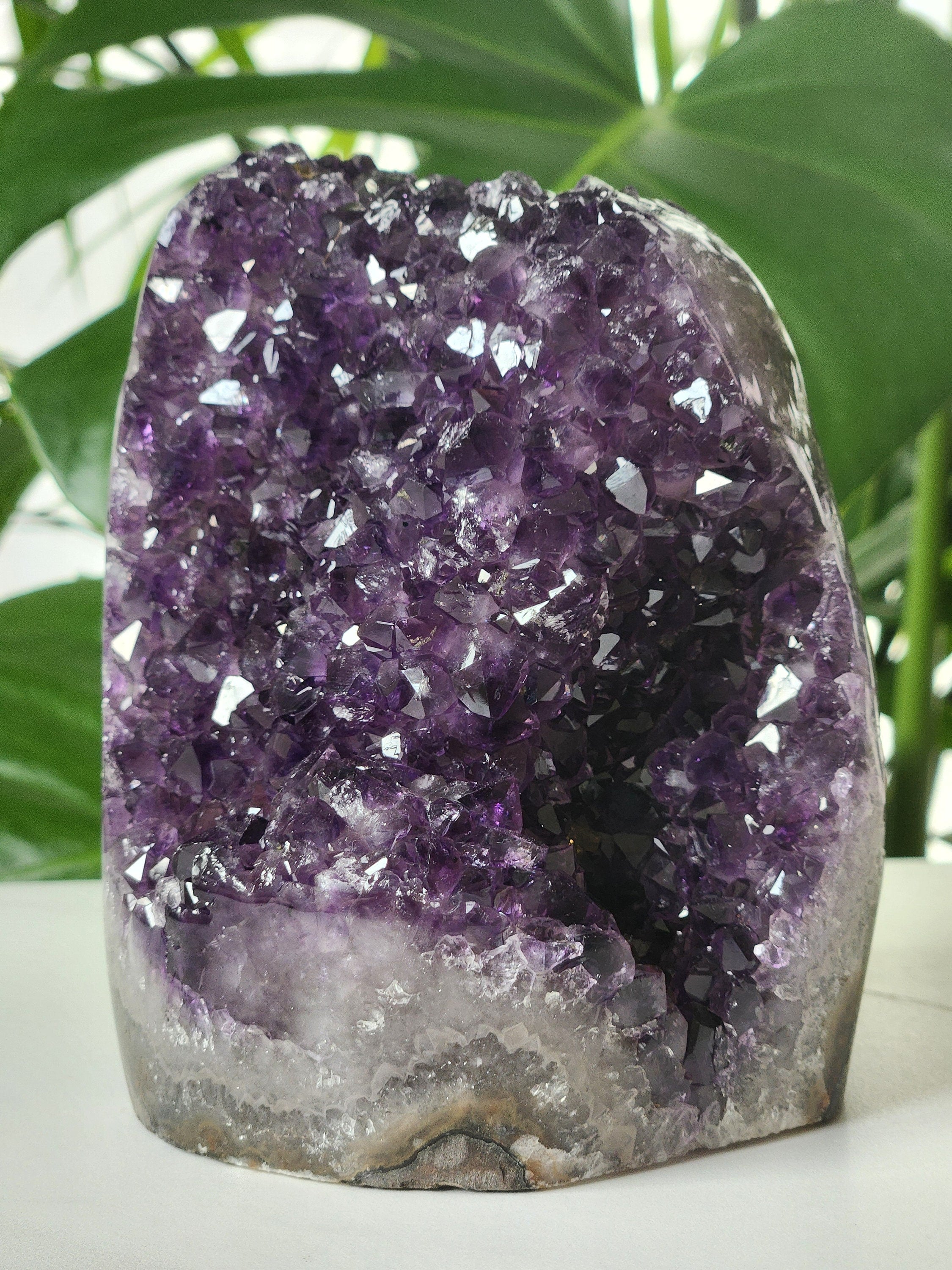 3 lb Polished Amethyst Geode