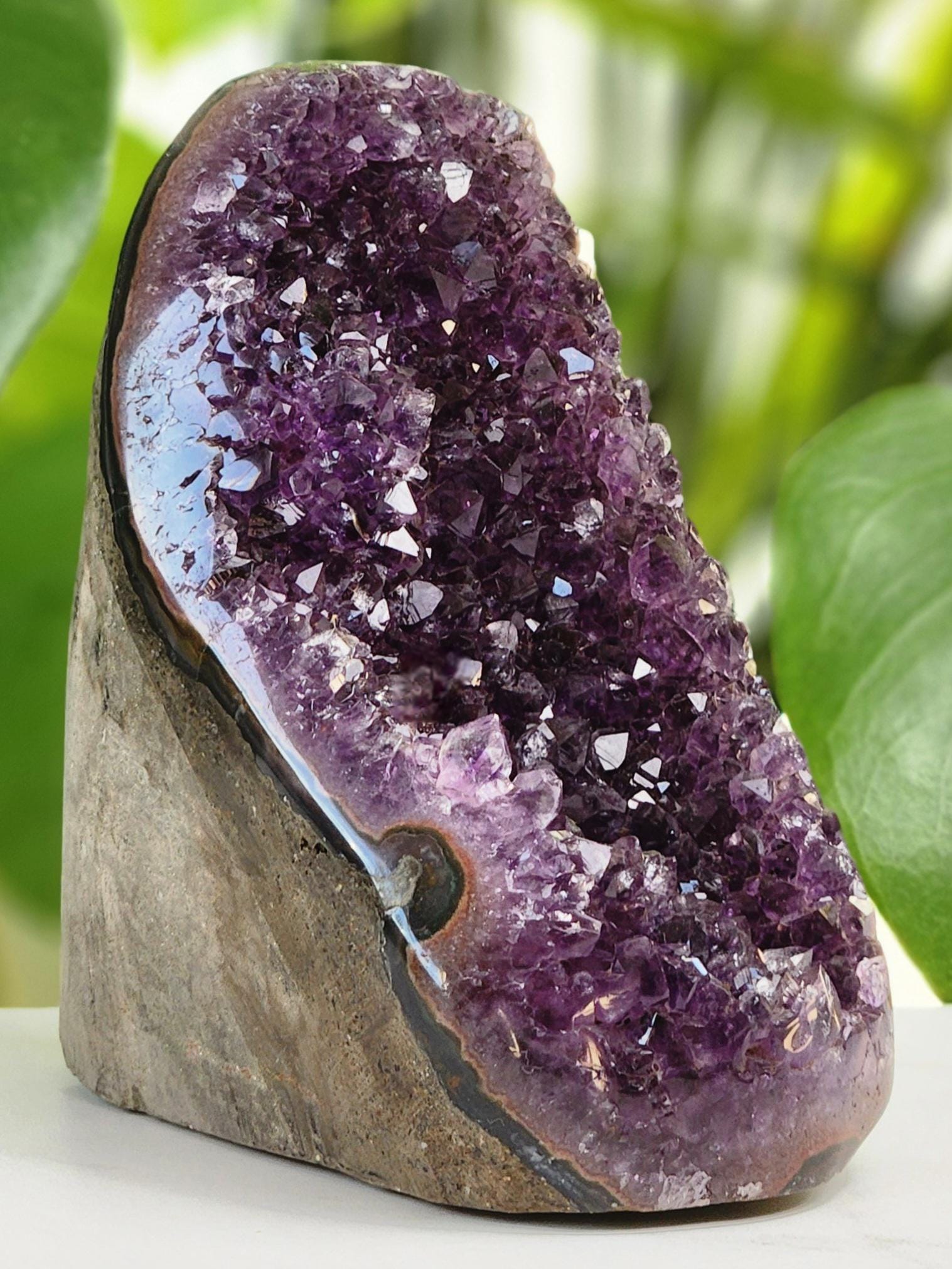 2.7 lb Polished Amethyst Crystal