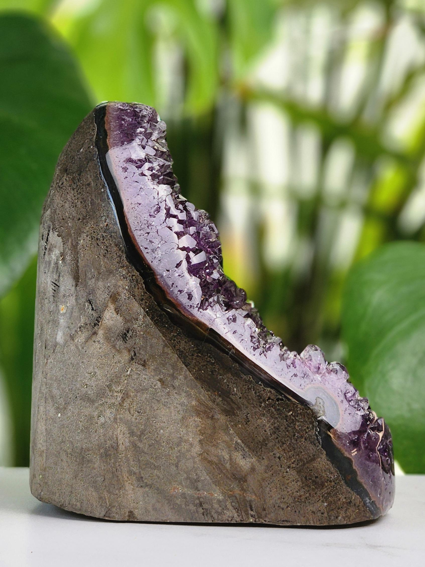 2.7 lb Polished Amethyst Crystal