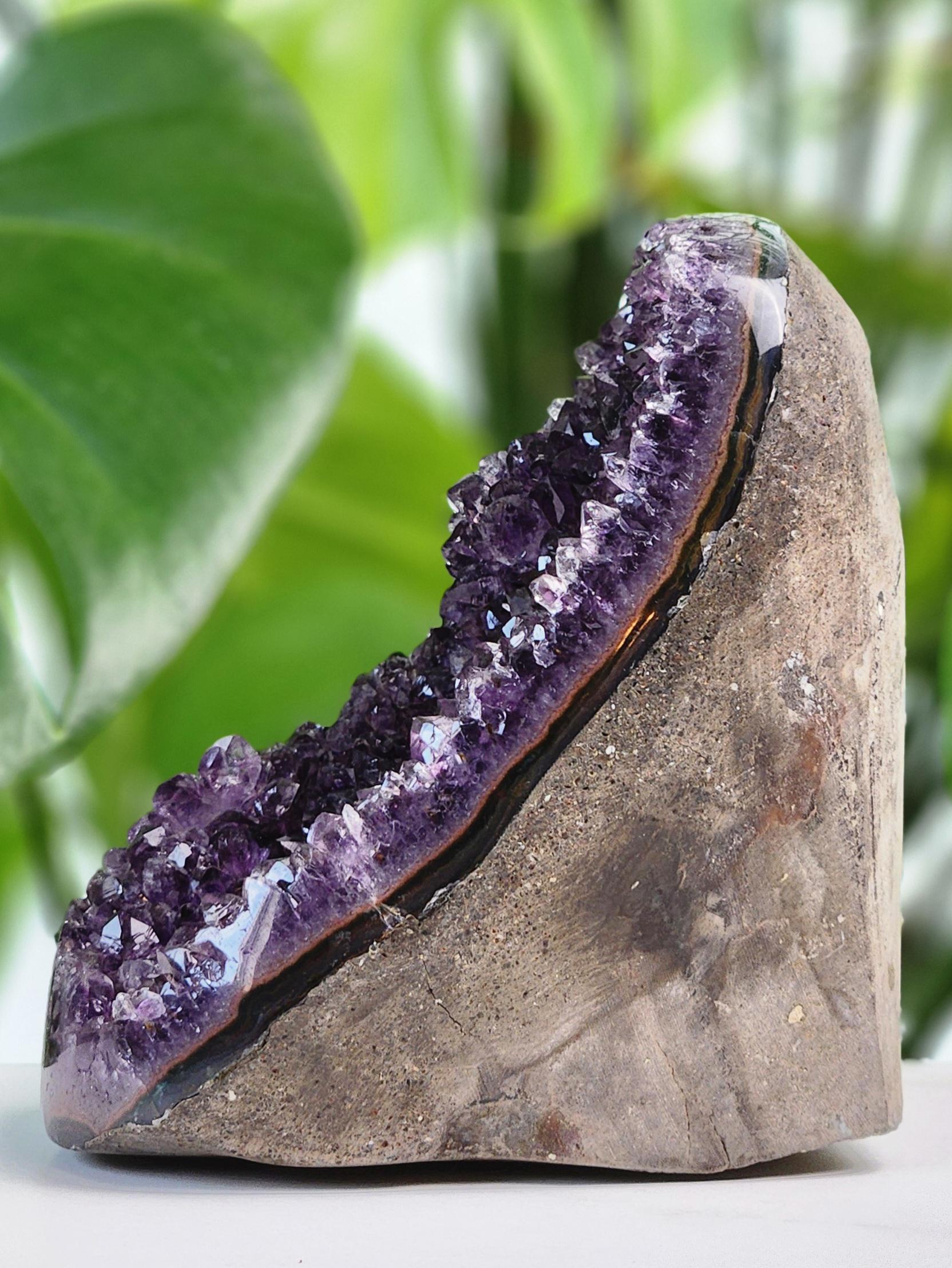 2.7 lb Polished Amethyst Crystal