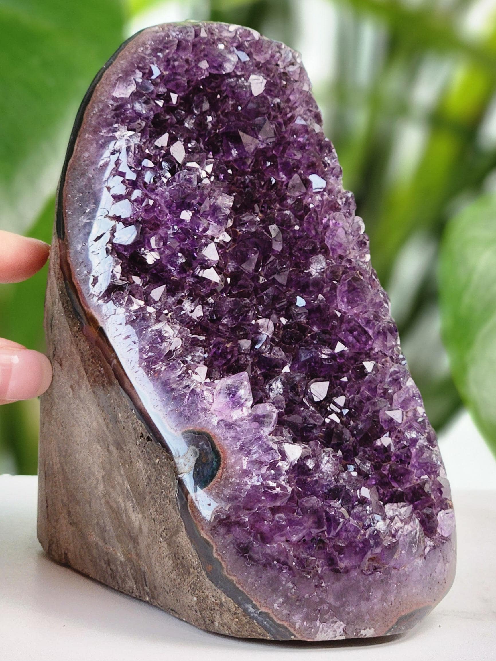 2.7 lb Polished Amethyst Crystal