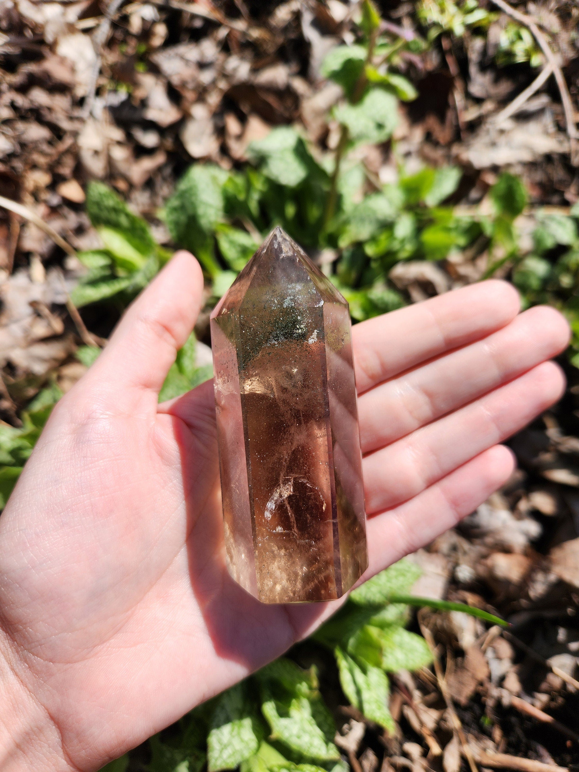 Smoky Quartz Tower