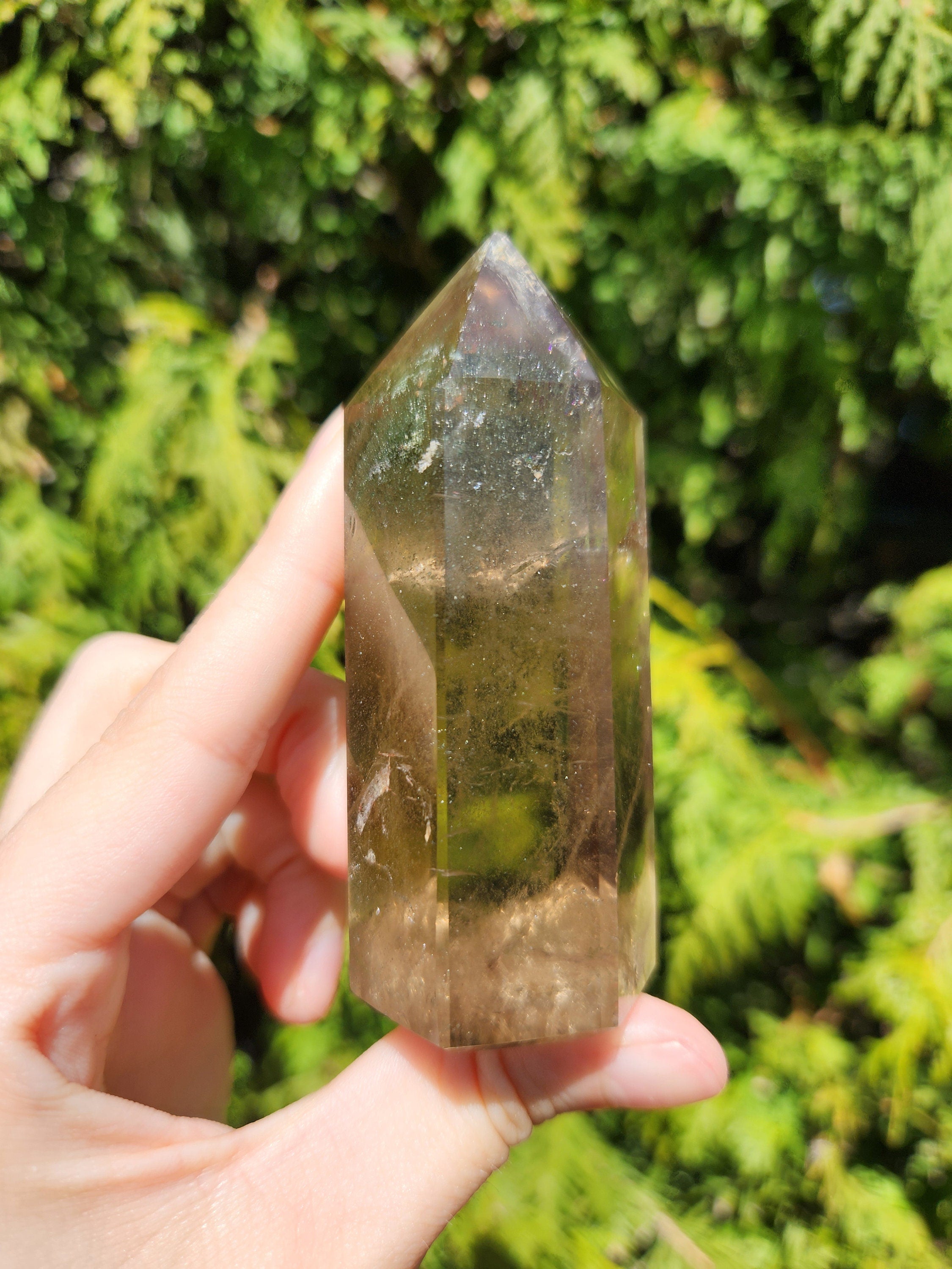 Smoky Quartz Tower