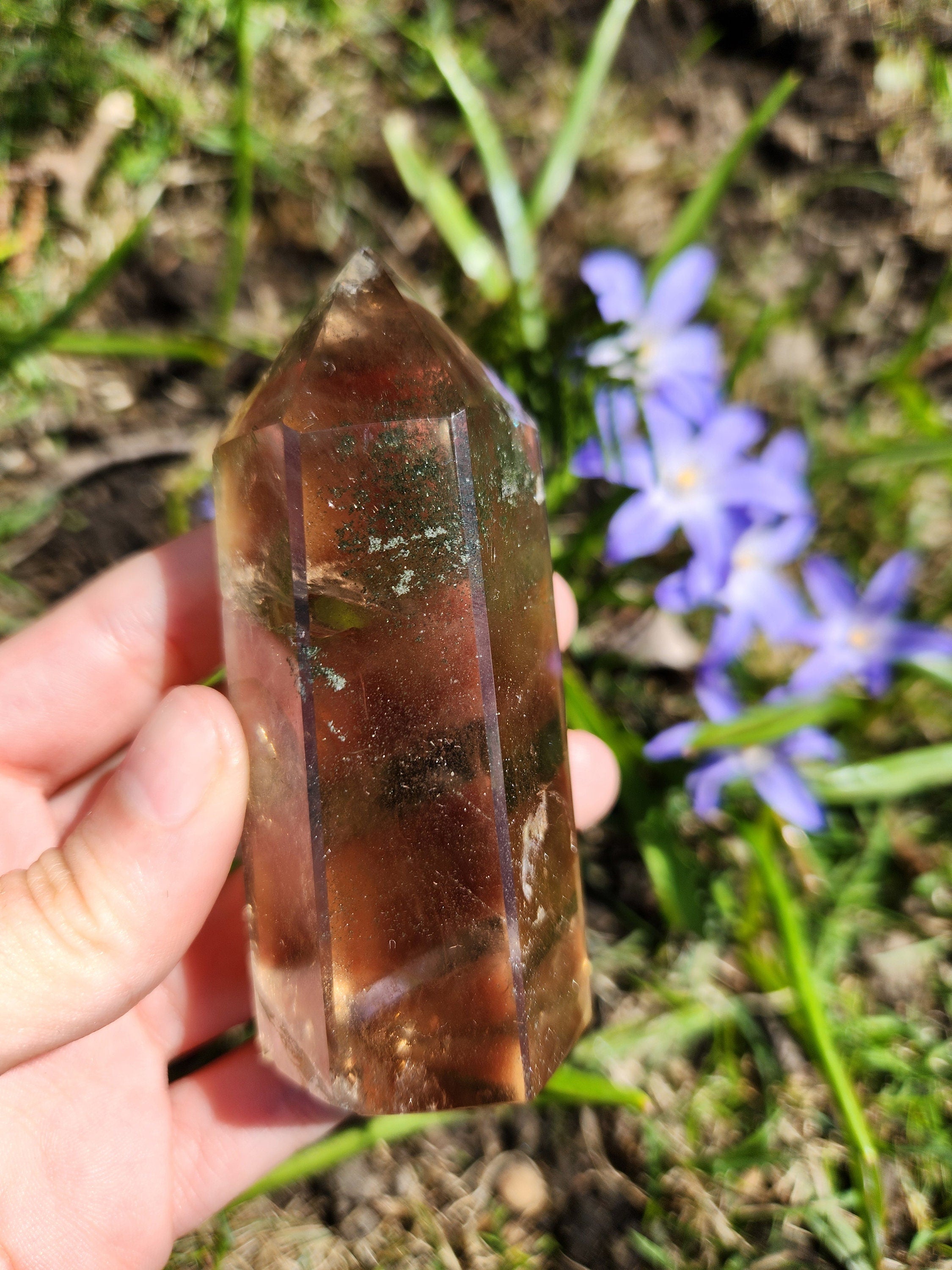 Smoky Quartz Tower