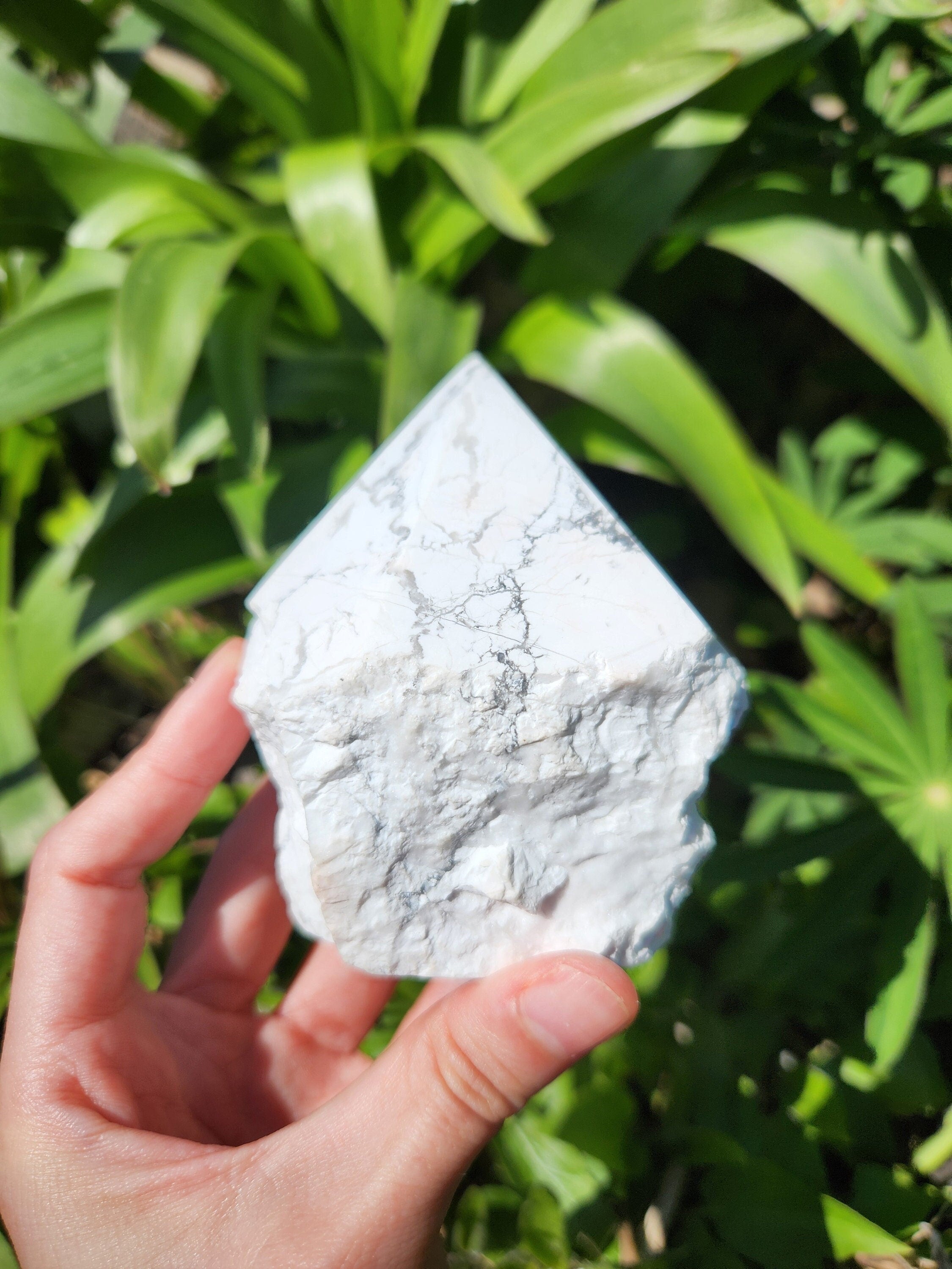 Howlite Top Polished Point