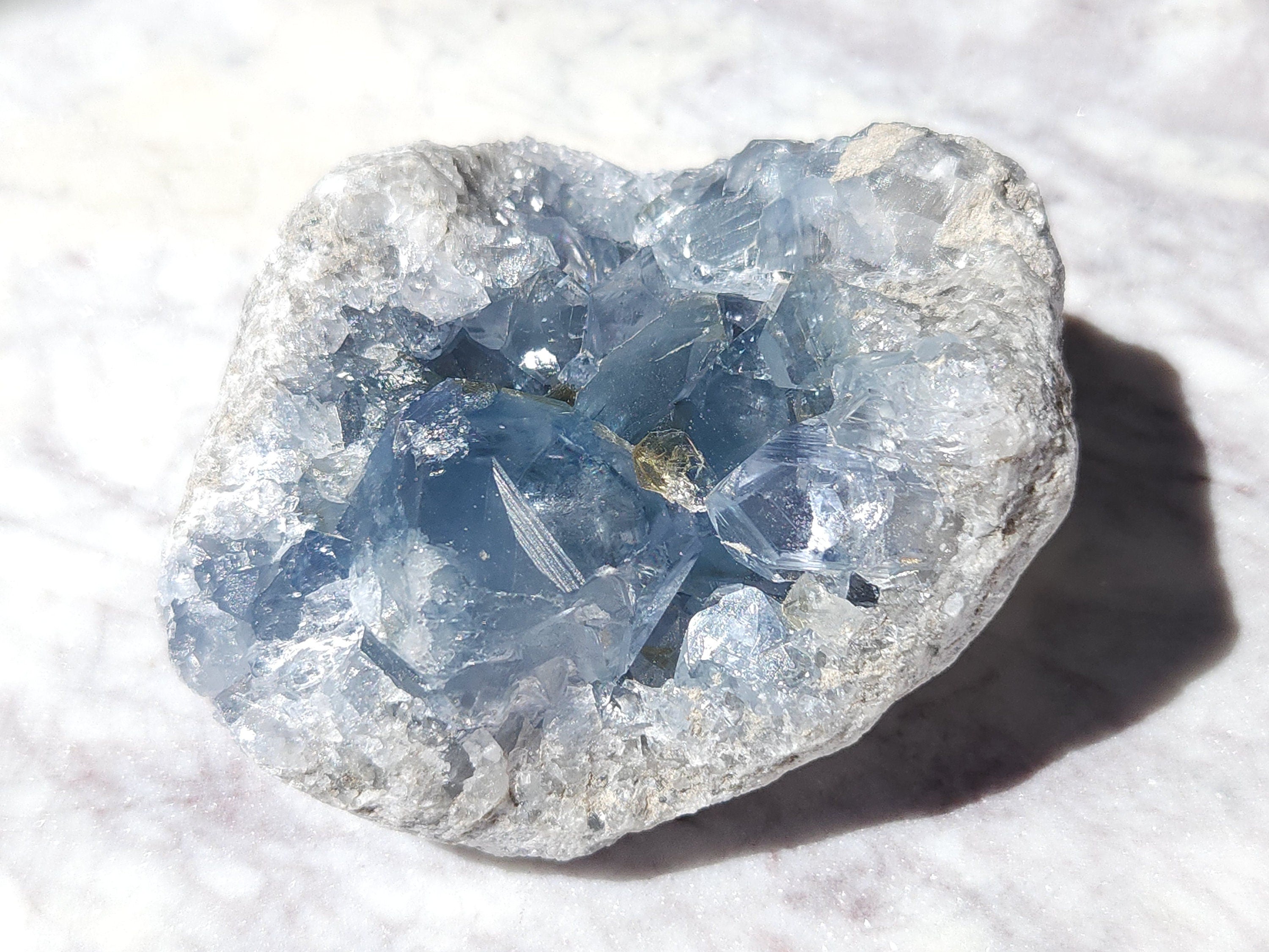 1.7 lb Celestite Crystal Geode