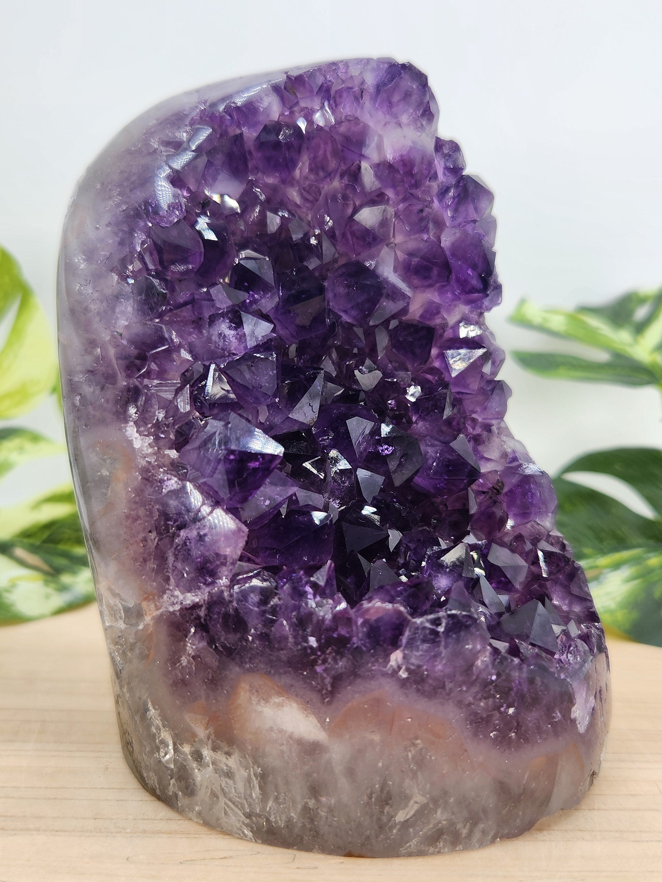 2.8 lb Amethyst Cut Base