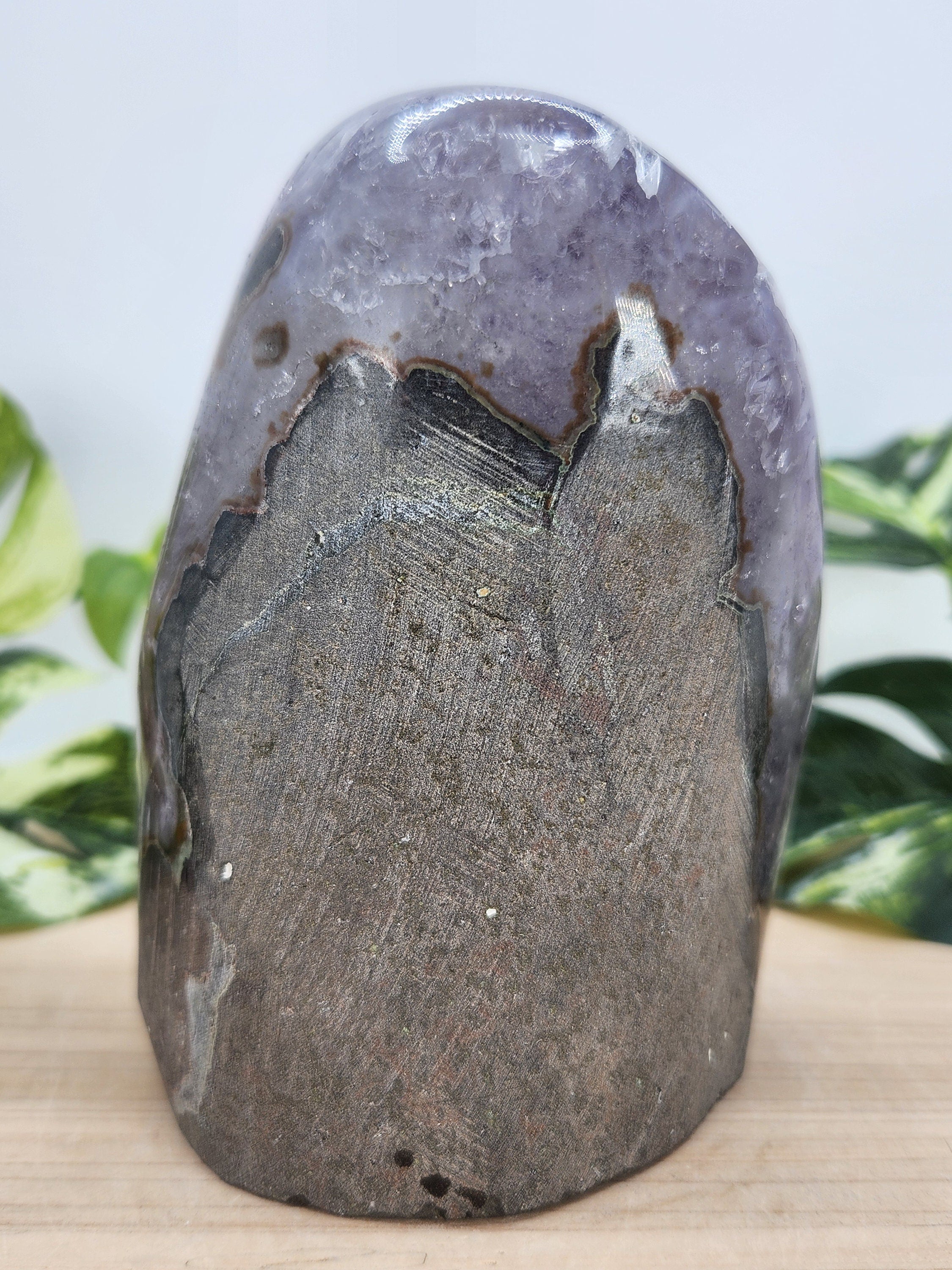 2.8 lb Amethyst Cut Base