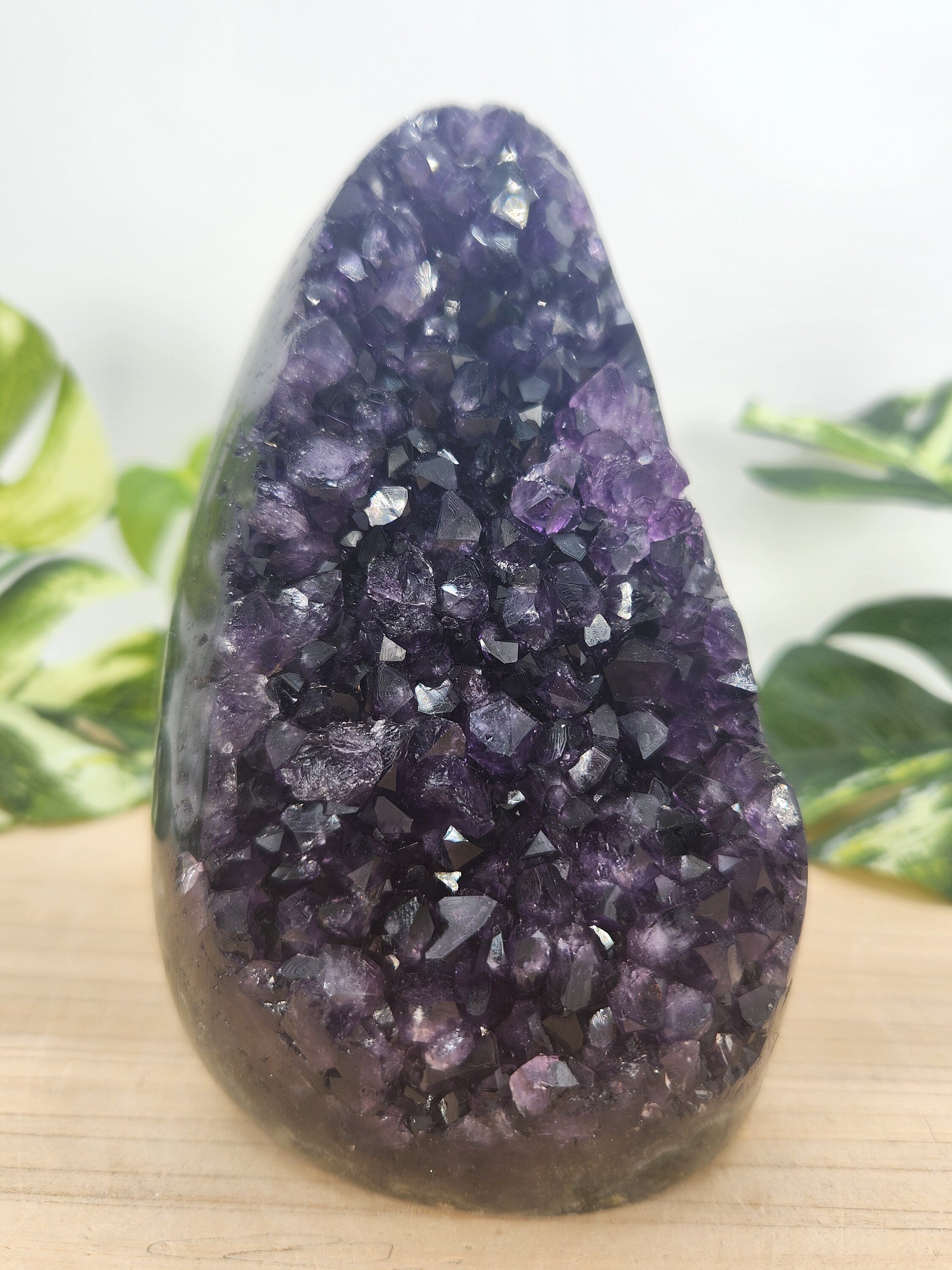 2.4 lb Amethyst Cut Base