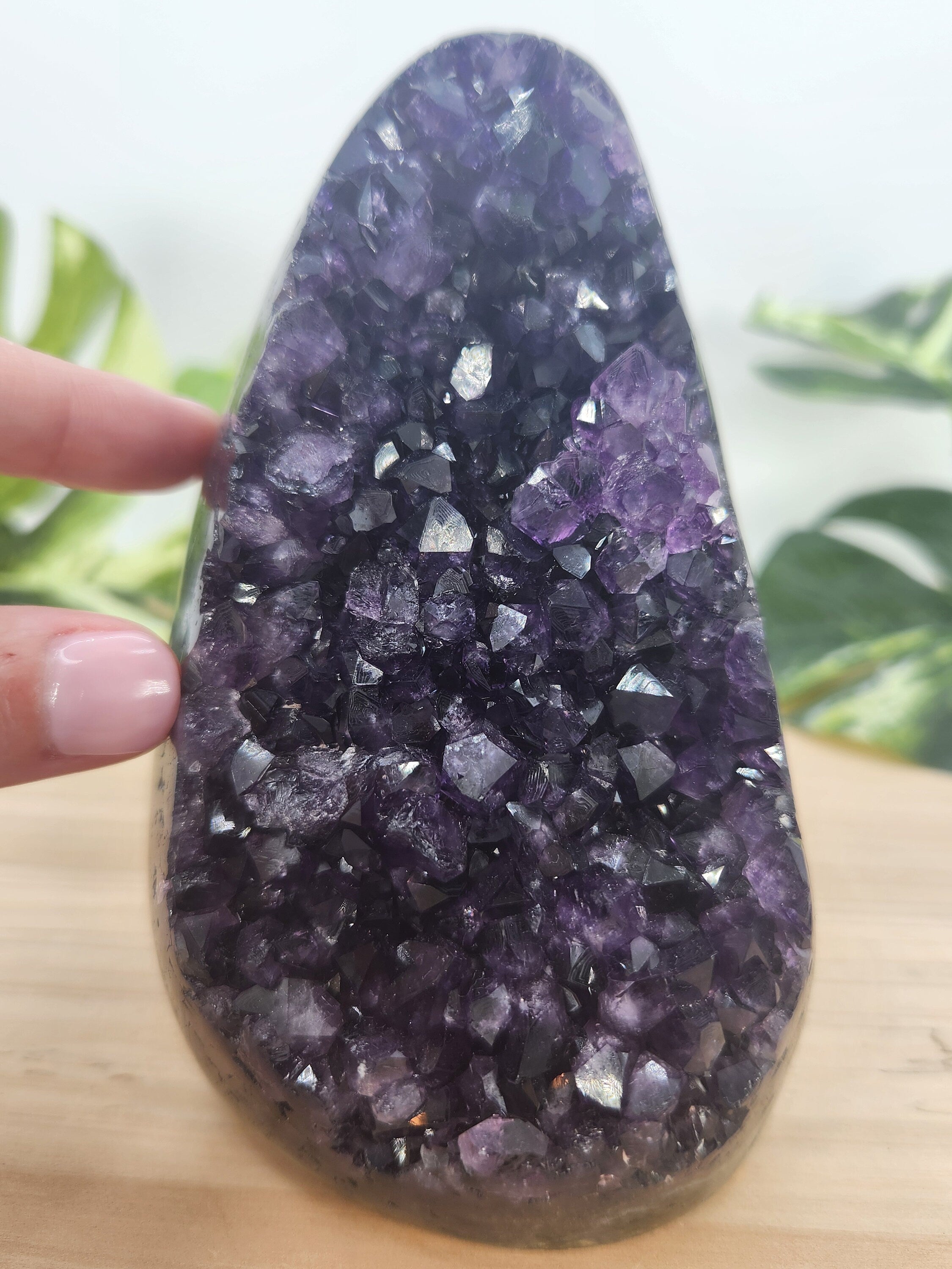 2.4 lb Amethyst Cut Base