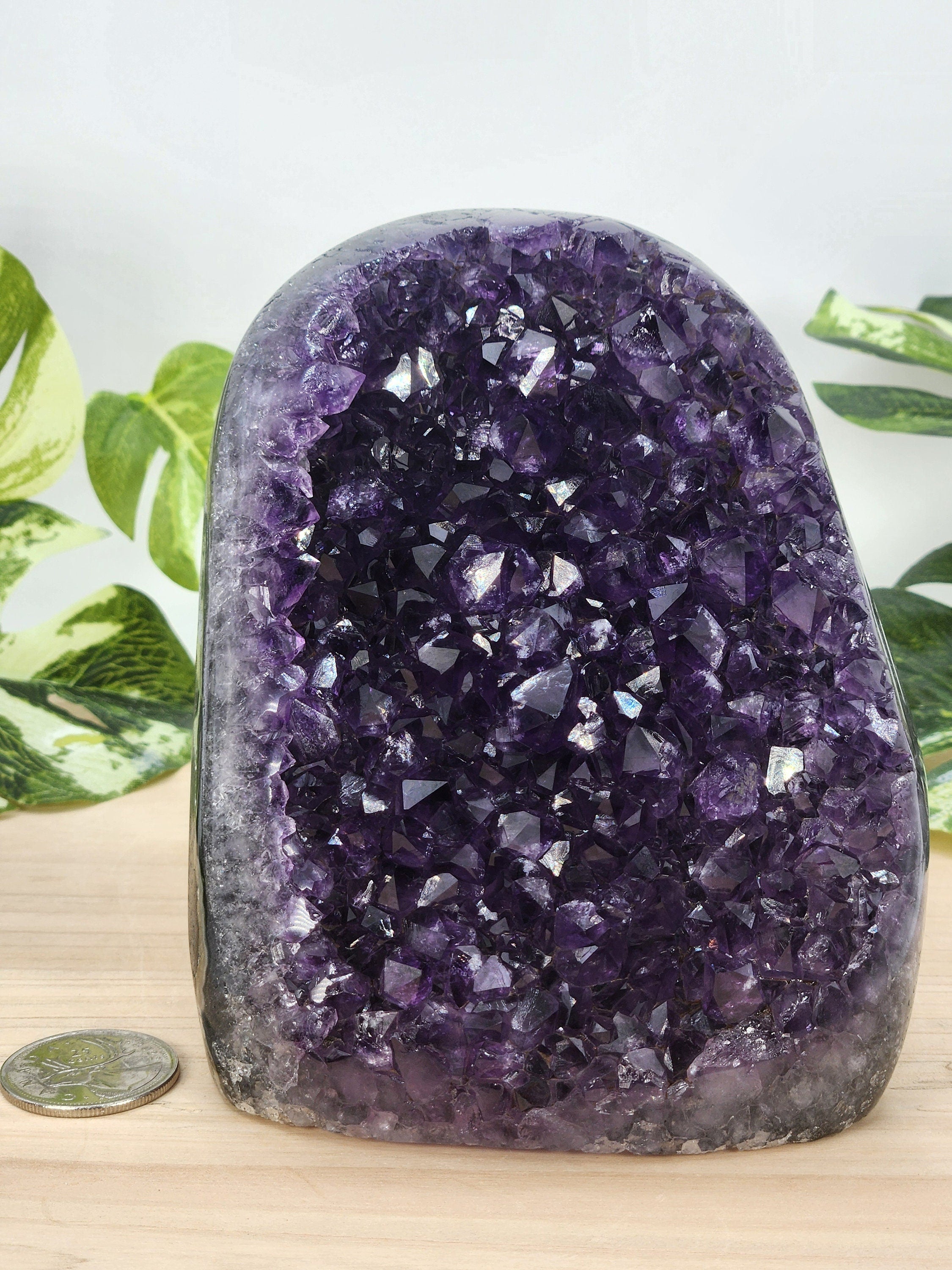 2.5 lb Amethyst Cut Base