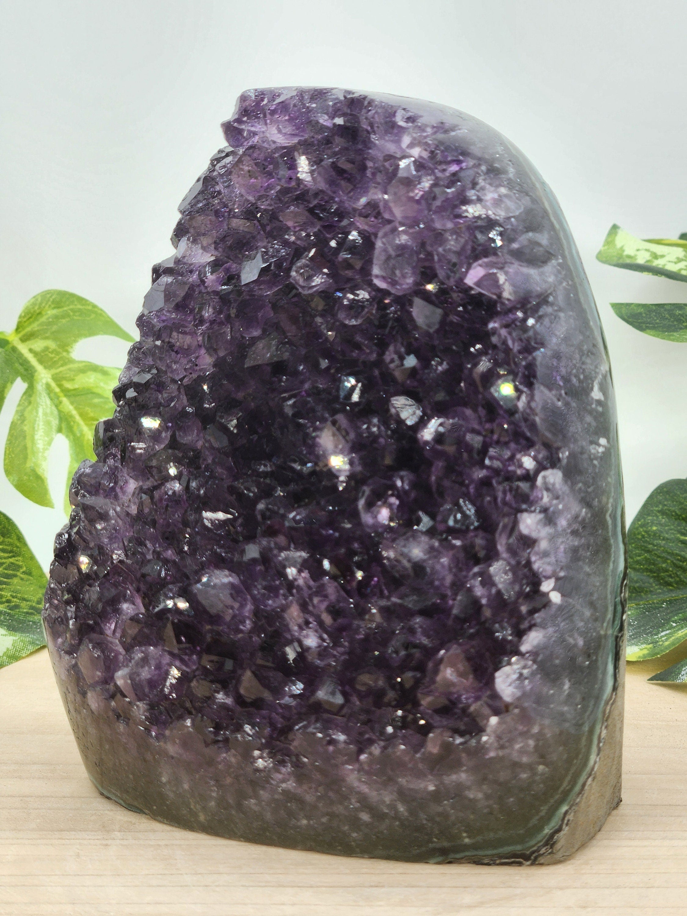 1.9 lb Amethyst Cut Base