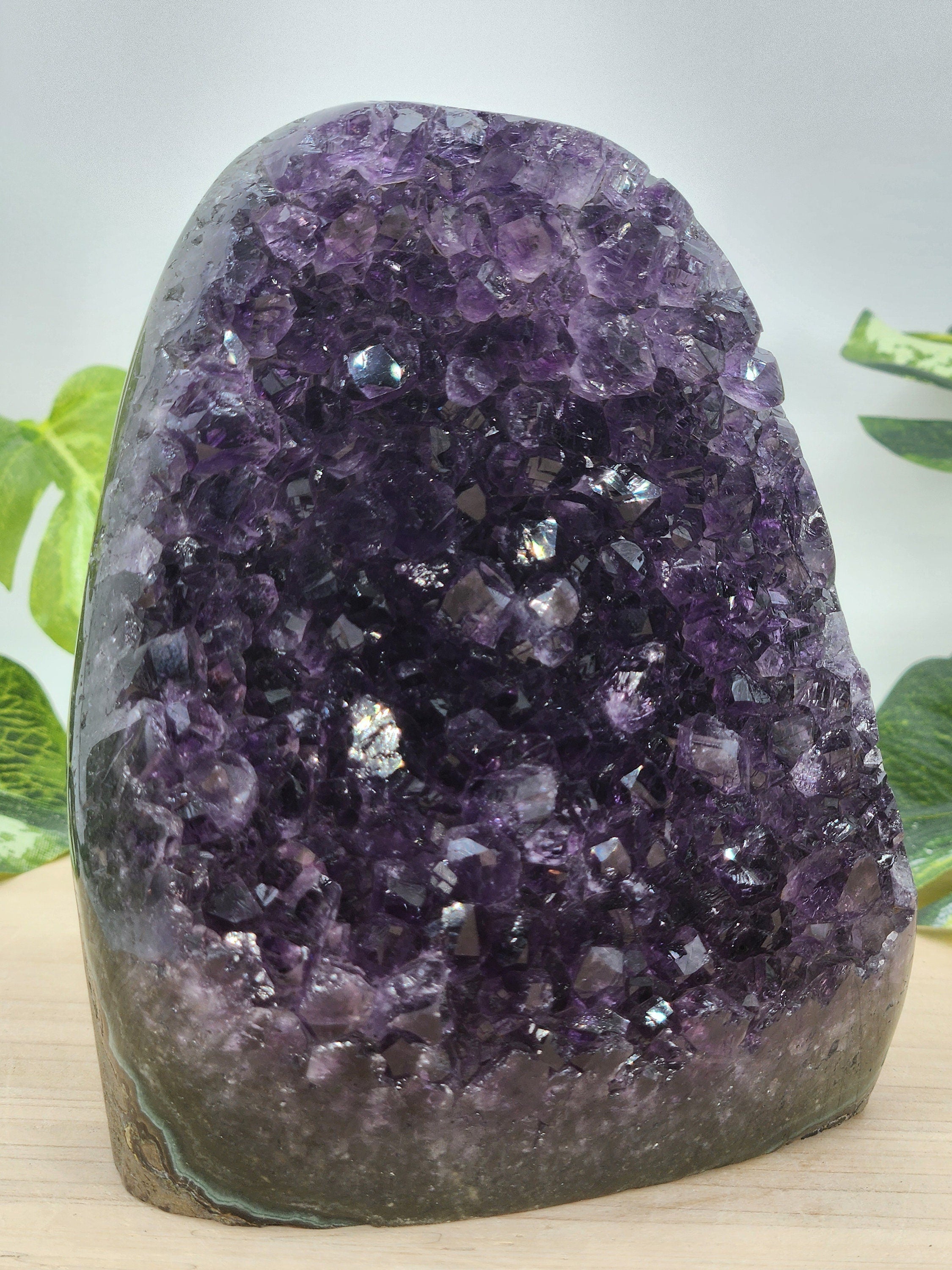 1.9 lb Amethyst Cut Base