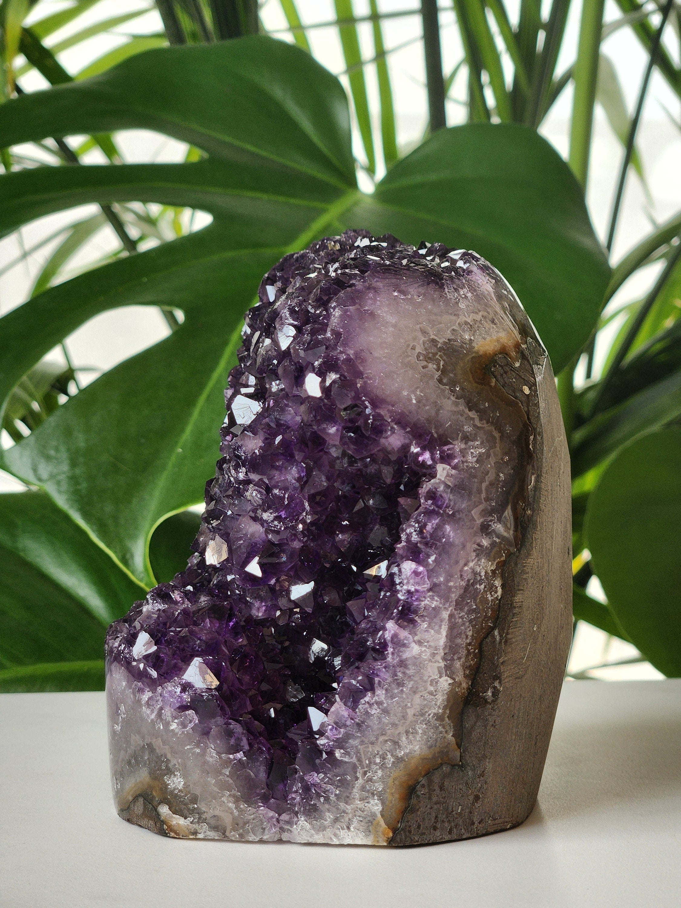 3 lb Polished Amethyst Geode