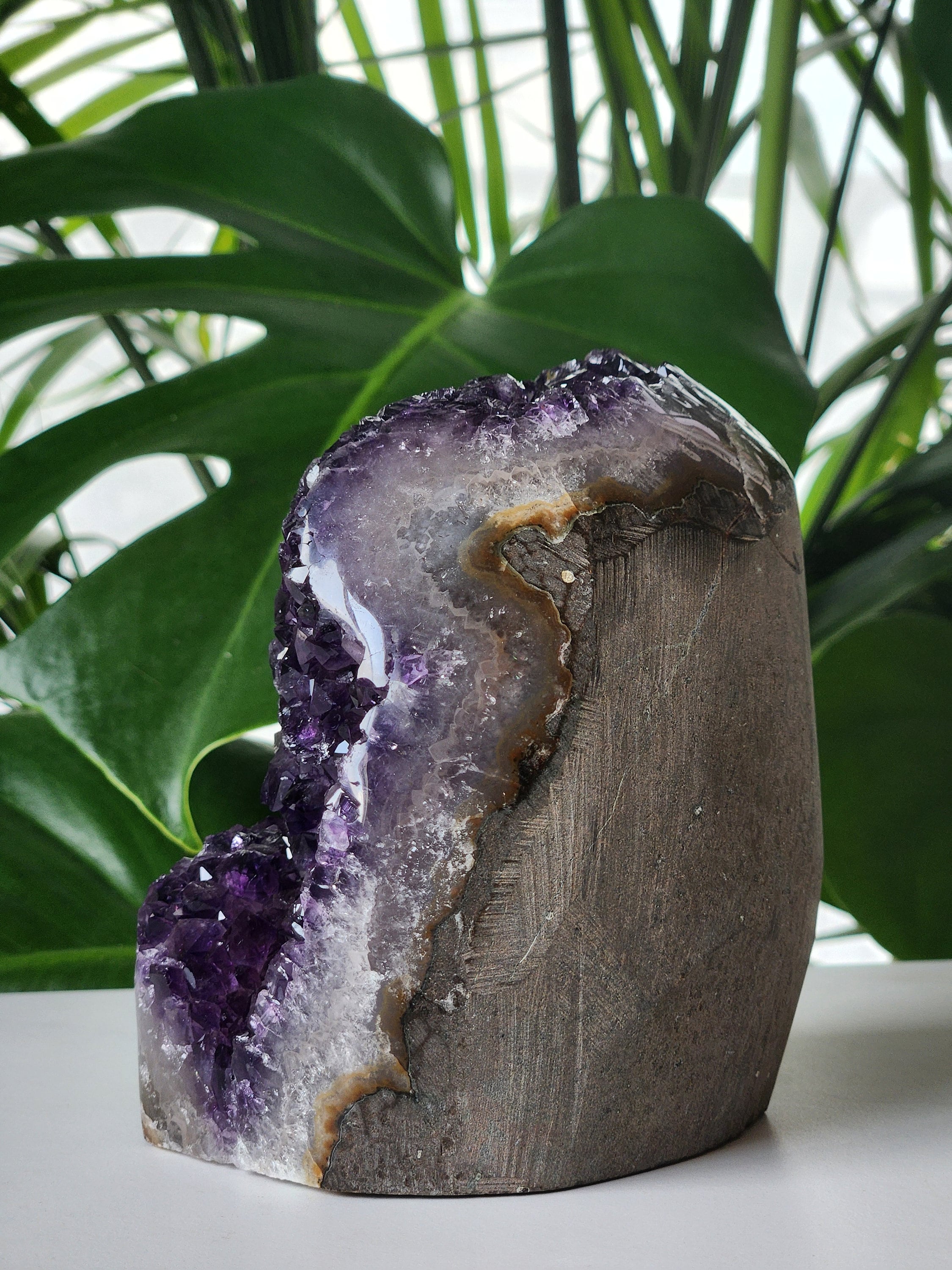 3 lb Polished Amethyst Geode