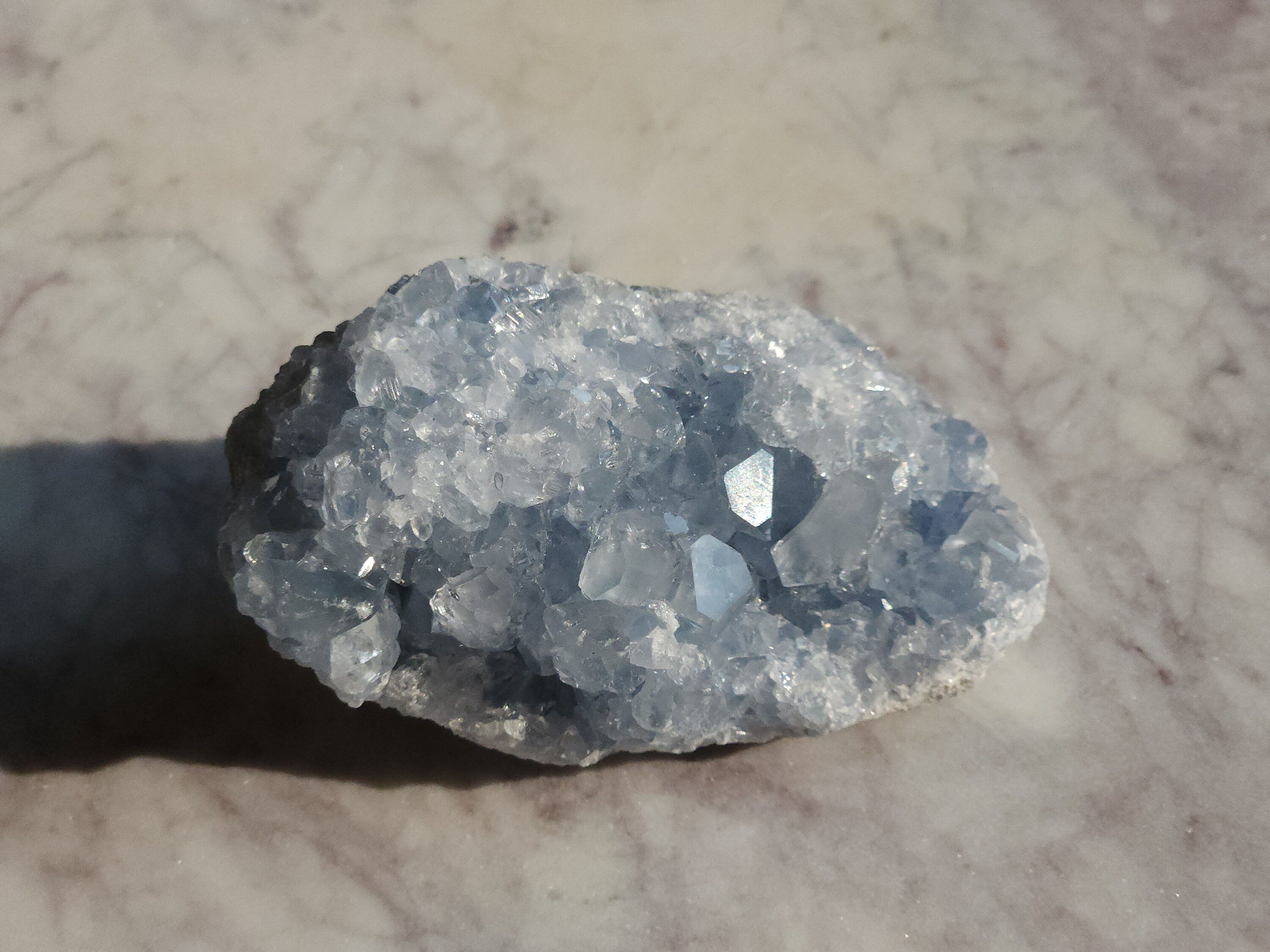 Celestite Crystal Cluster