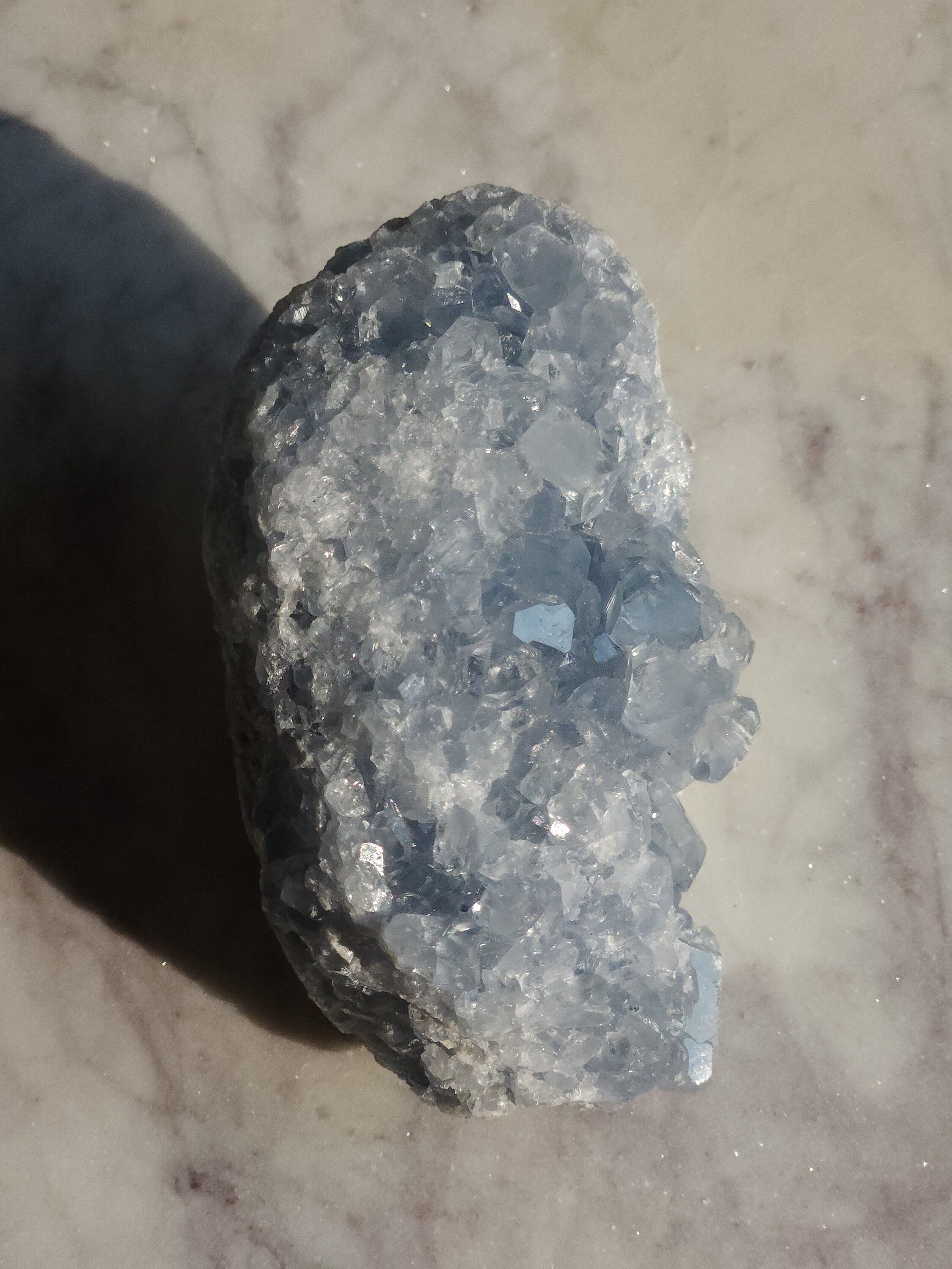 Celestite Crystal Cluster