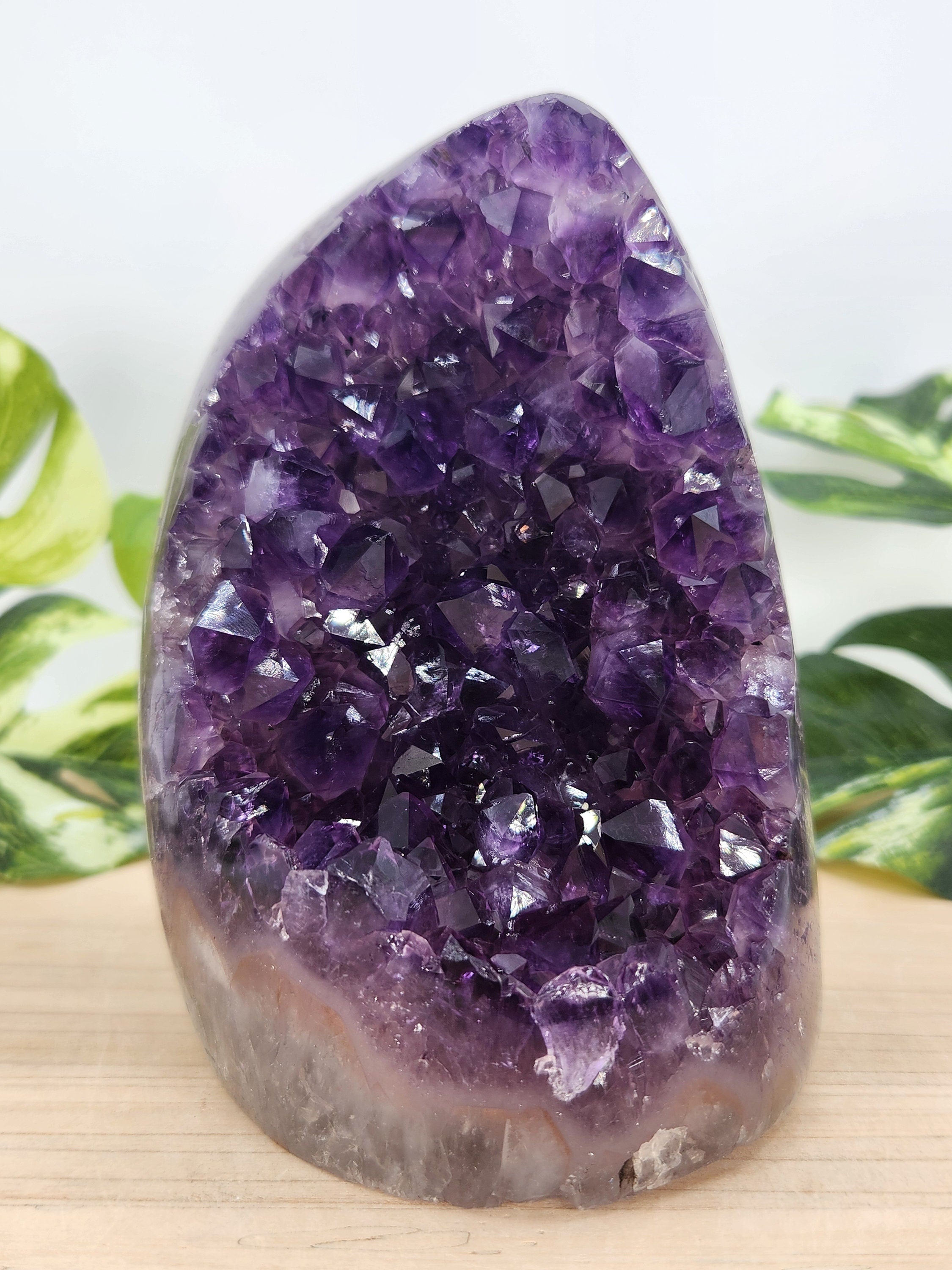 2.8 lb Amethyst Cut Base