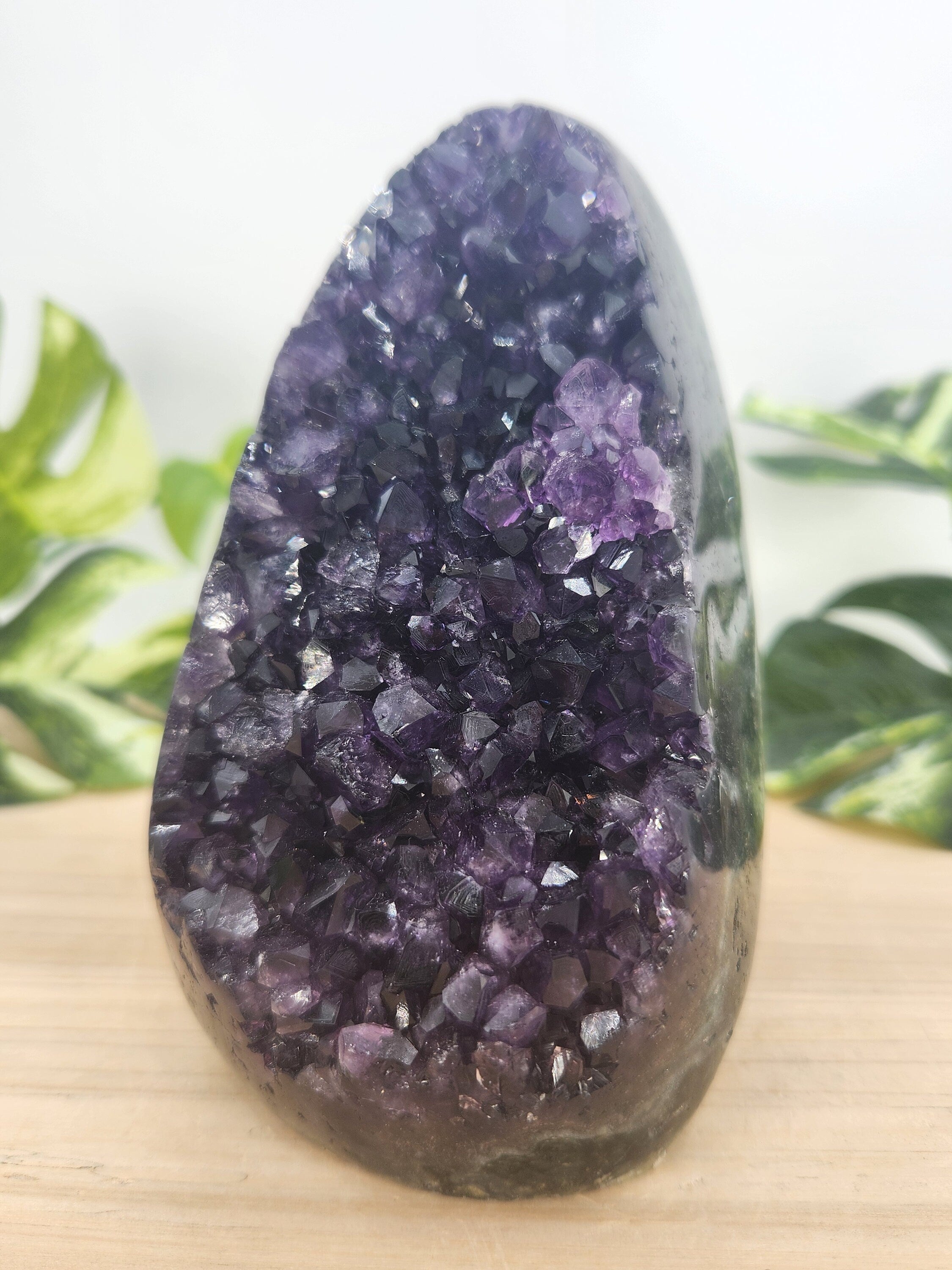 2.4 lb Amethyst Cut Base