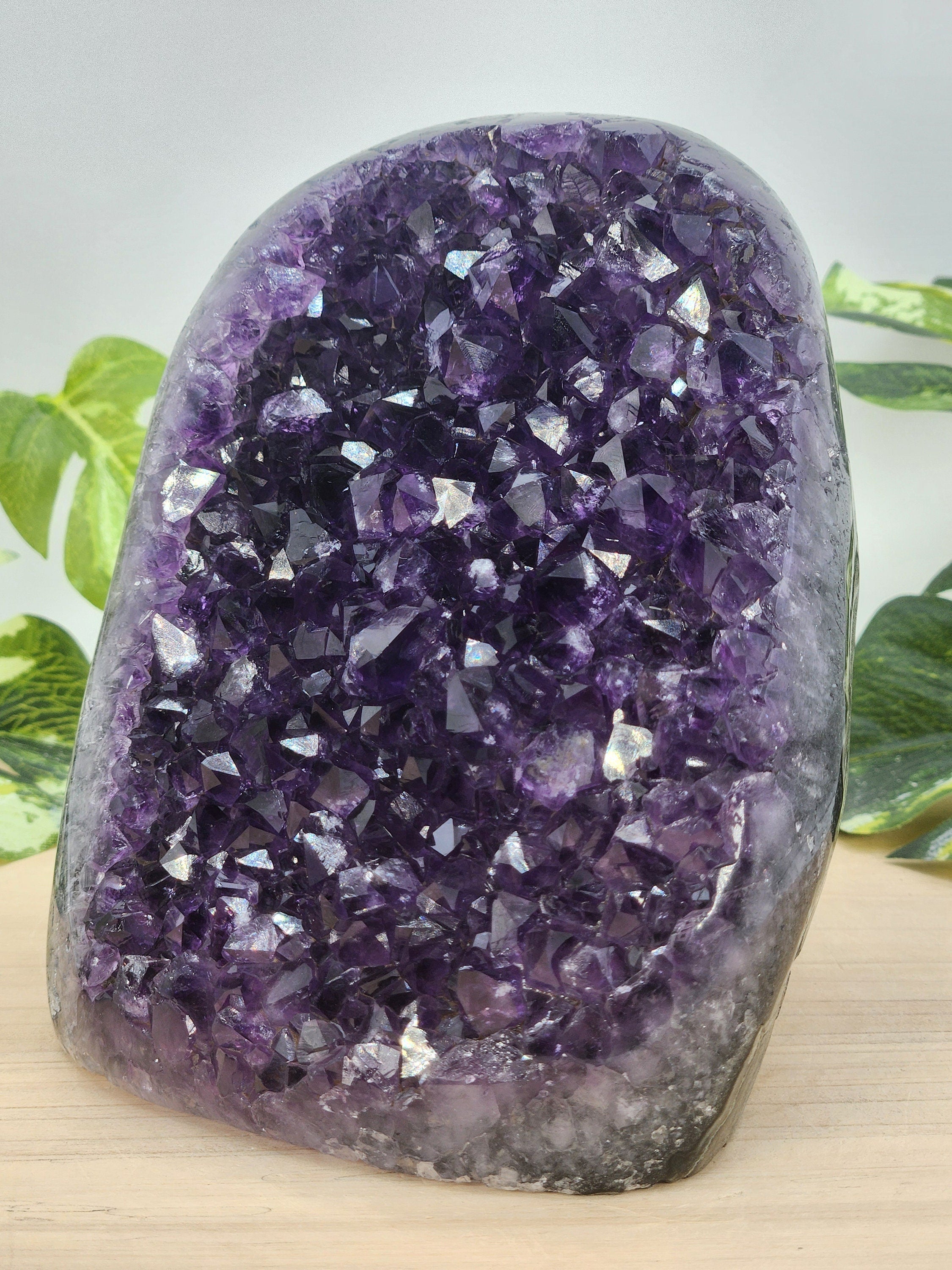 2.5 lb Amethyst Cut Base