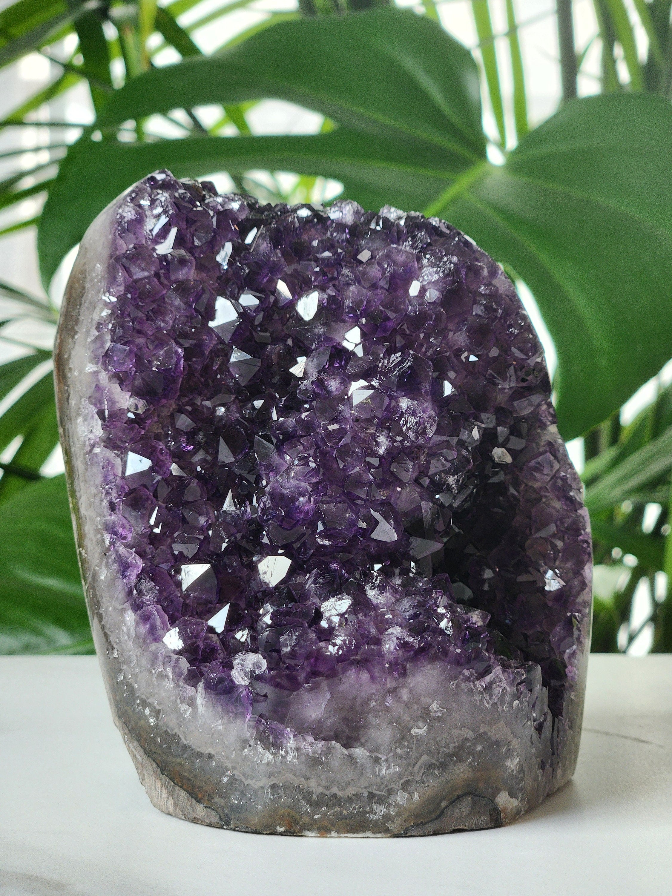 3 lb Polished Amethyst Geode