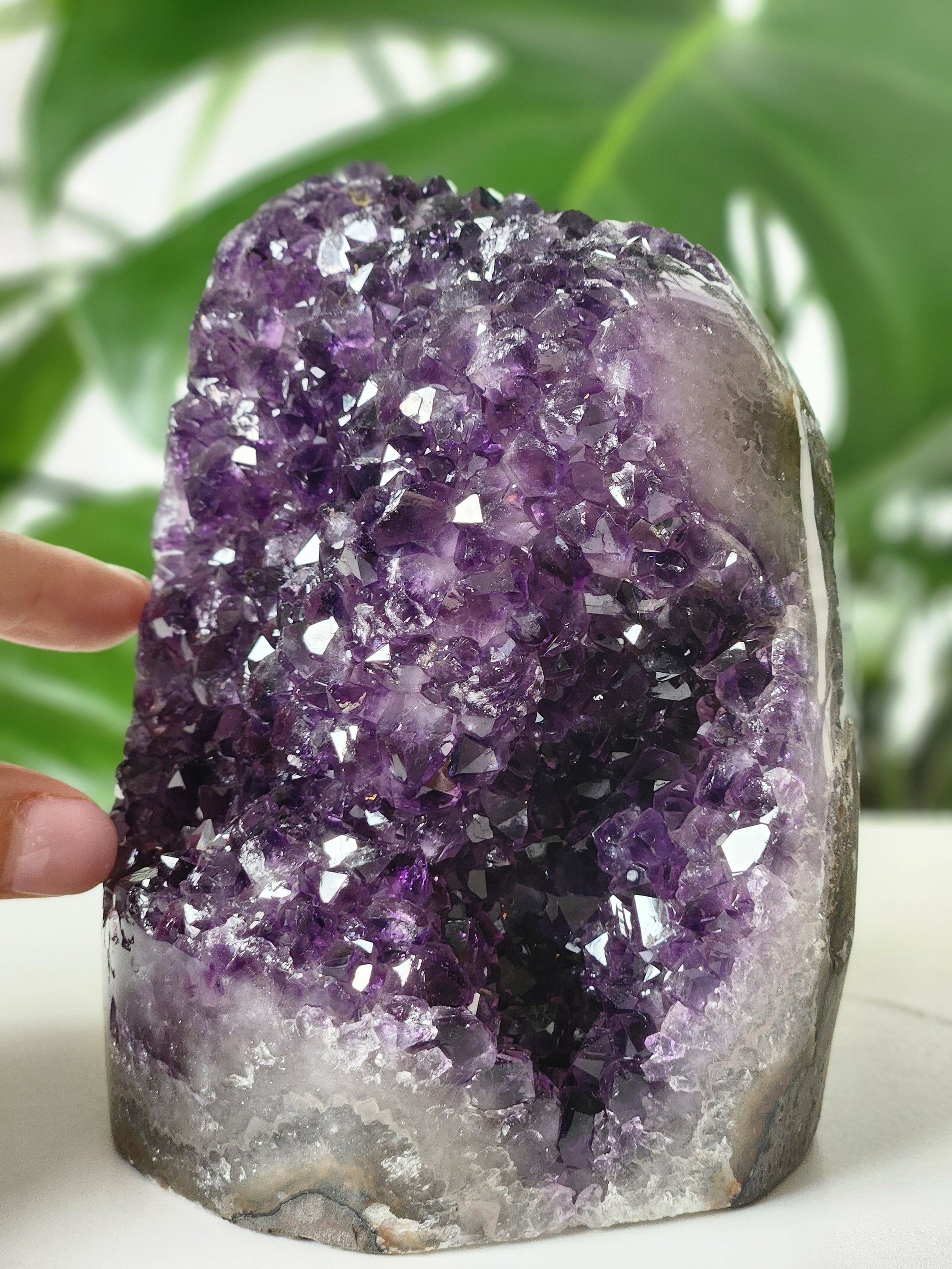 3 lb Polished Amethyst Geode