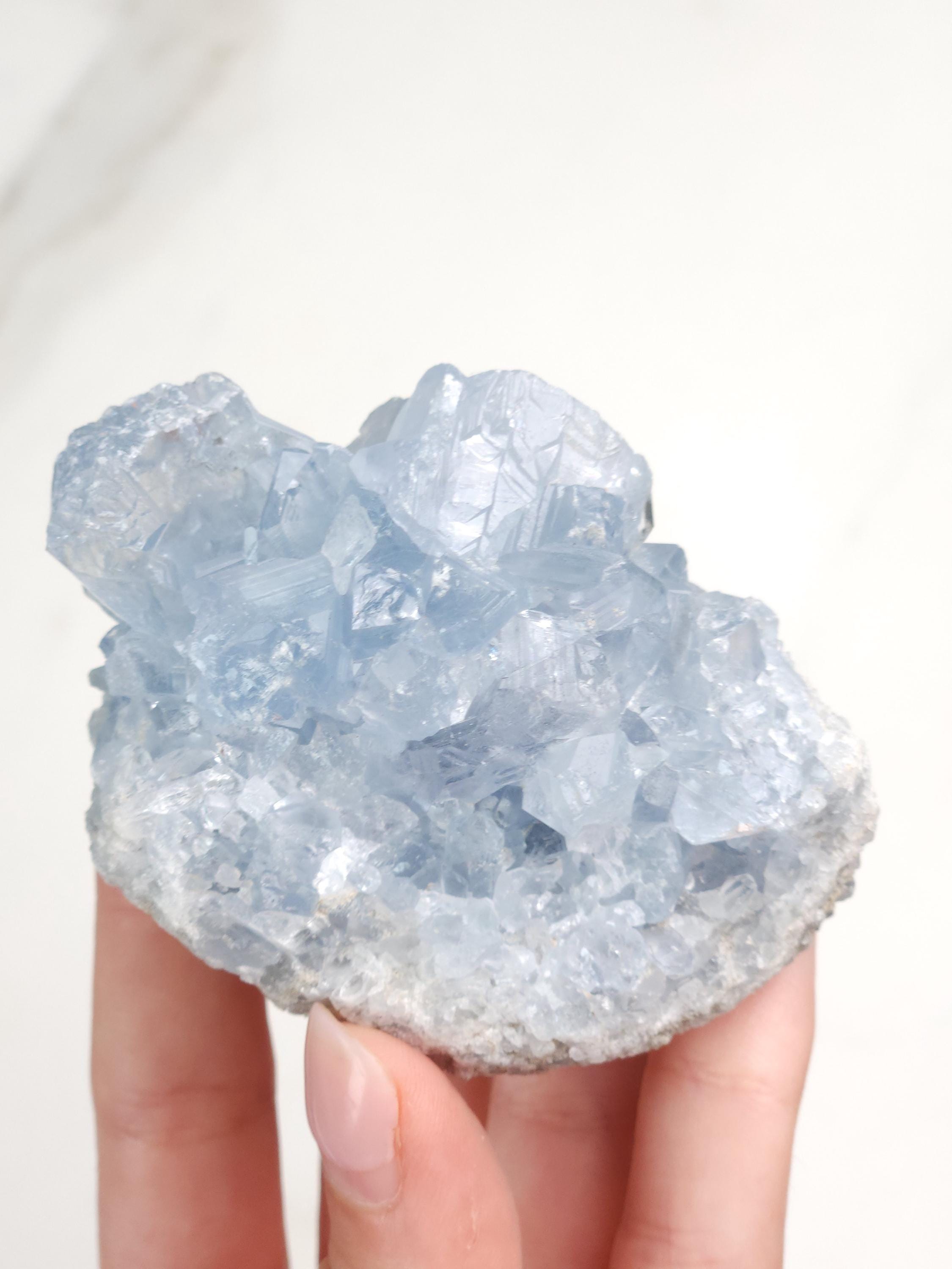 Celestite Crystal Cluster