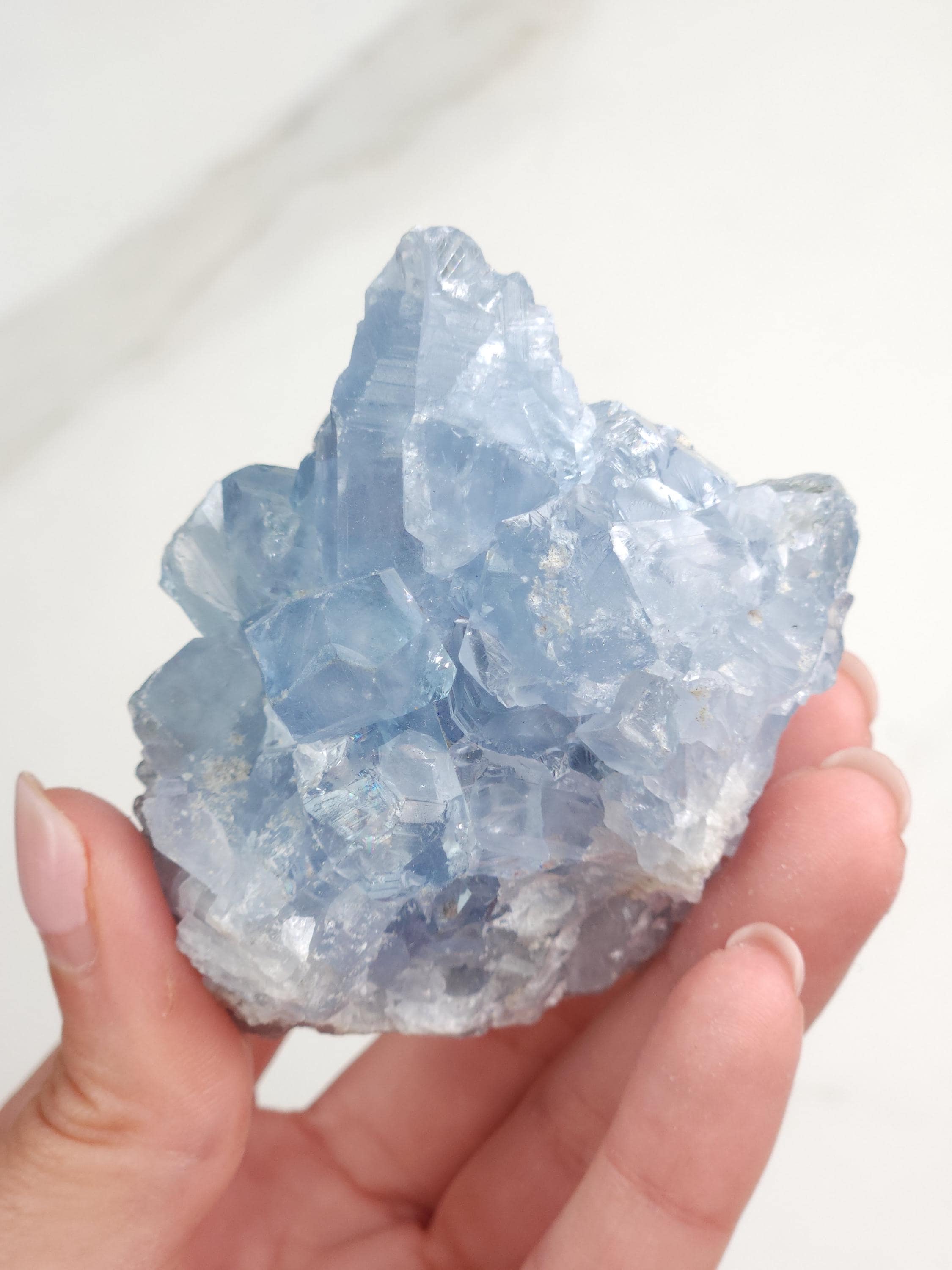 0.5 lb Celestite Crystal Cluster