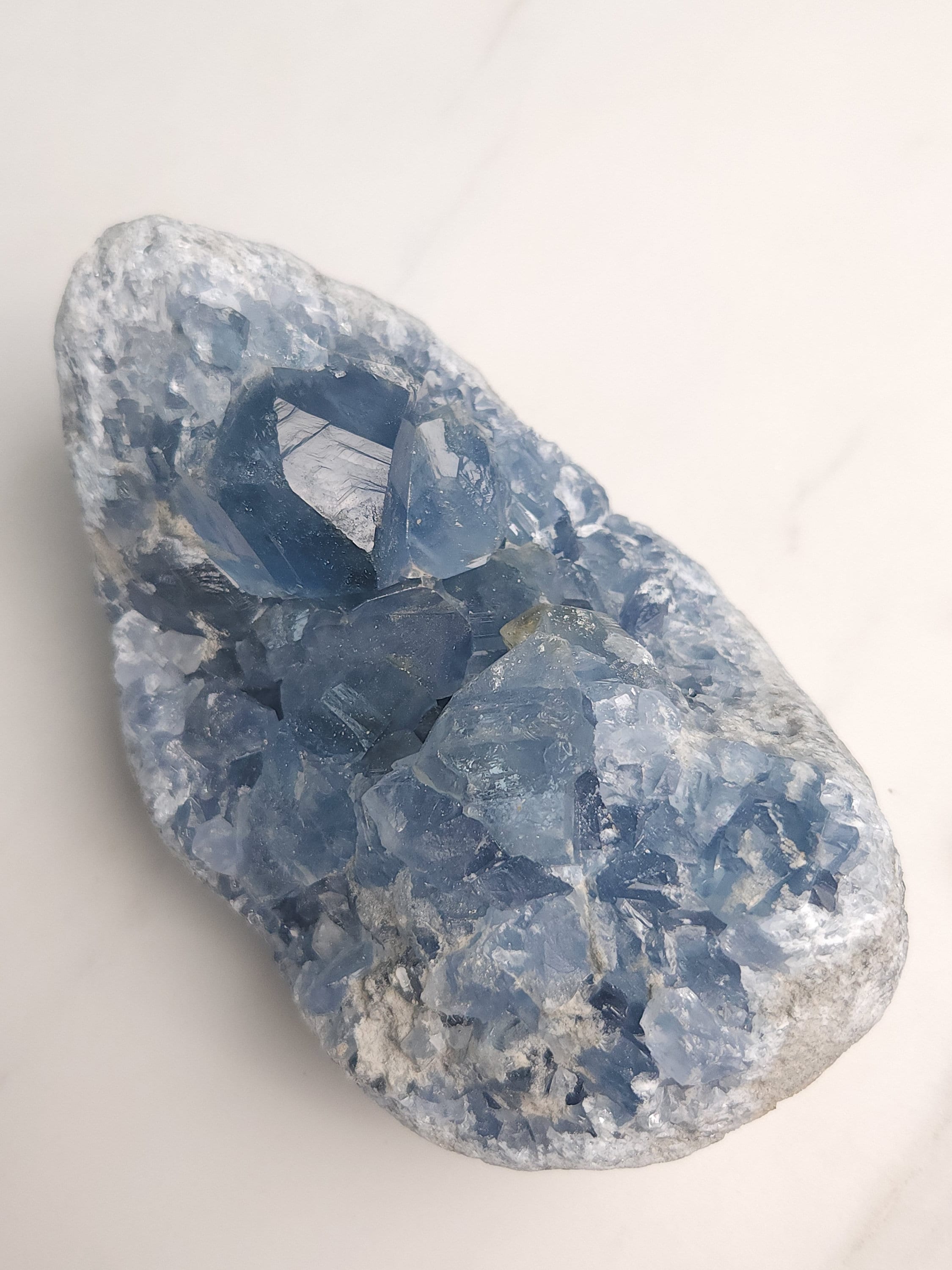 7 lb Celestite Crystal Cluster