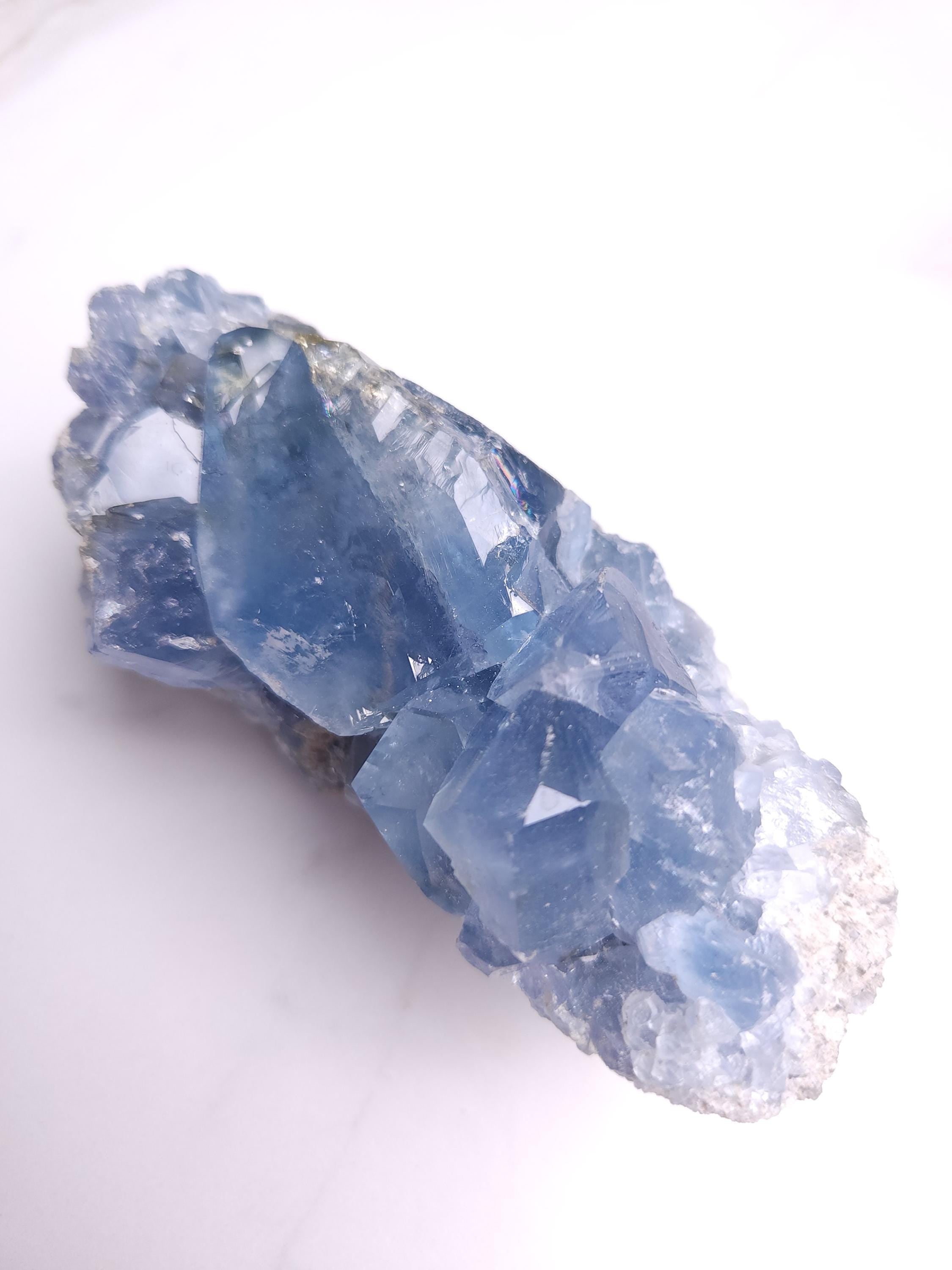 1.8 lb Celestite Crystal Cluster