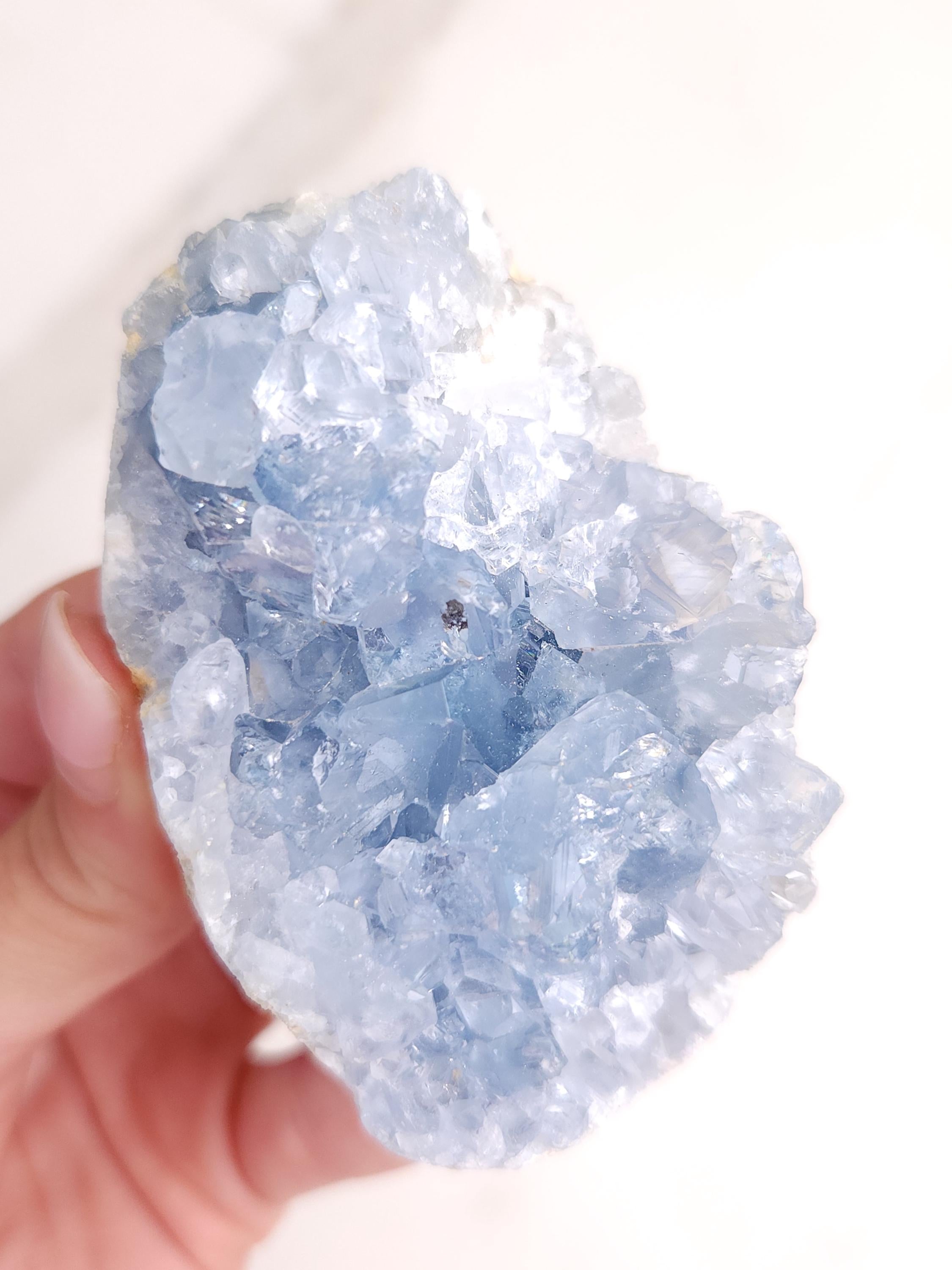 Celestite Crystal Cluster