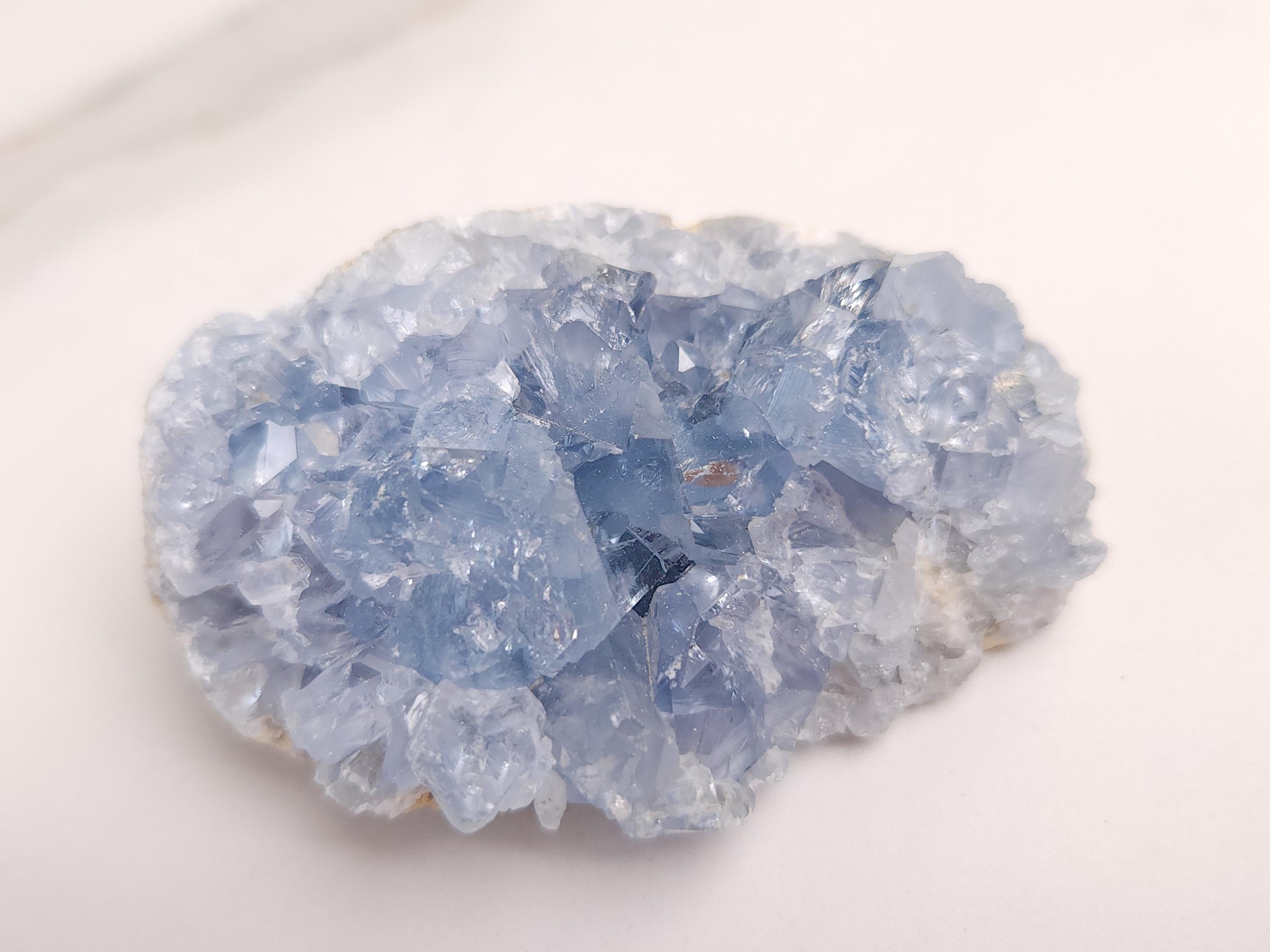 Celestite Crystal Cluster