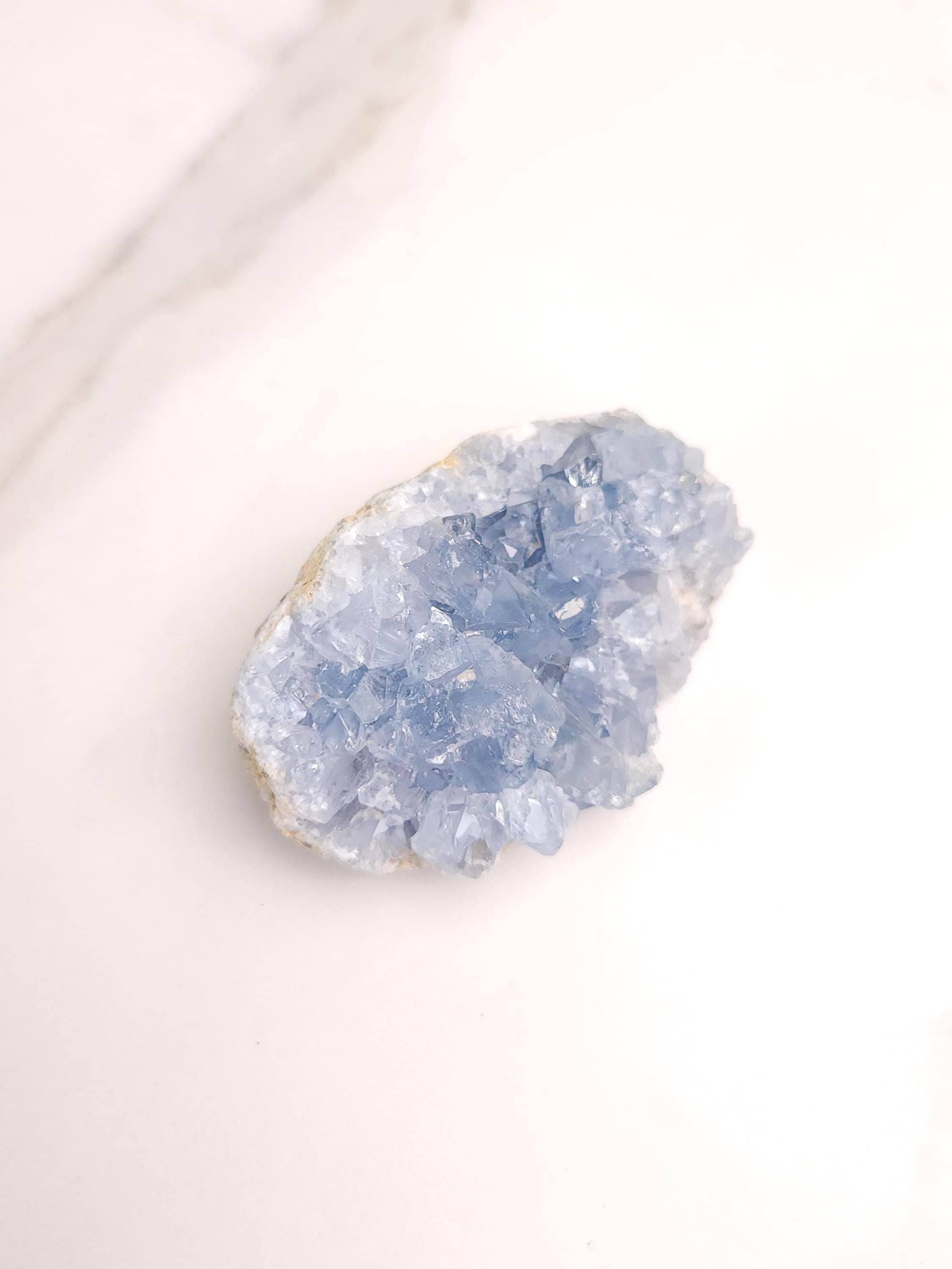 Celestite Crystal Cluster