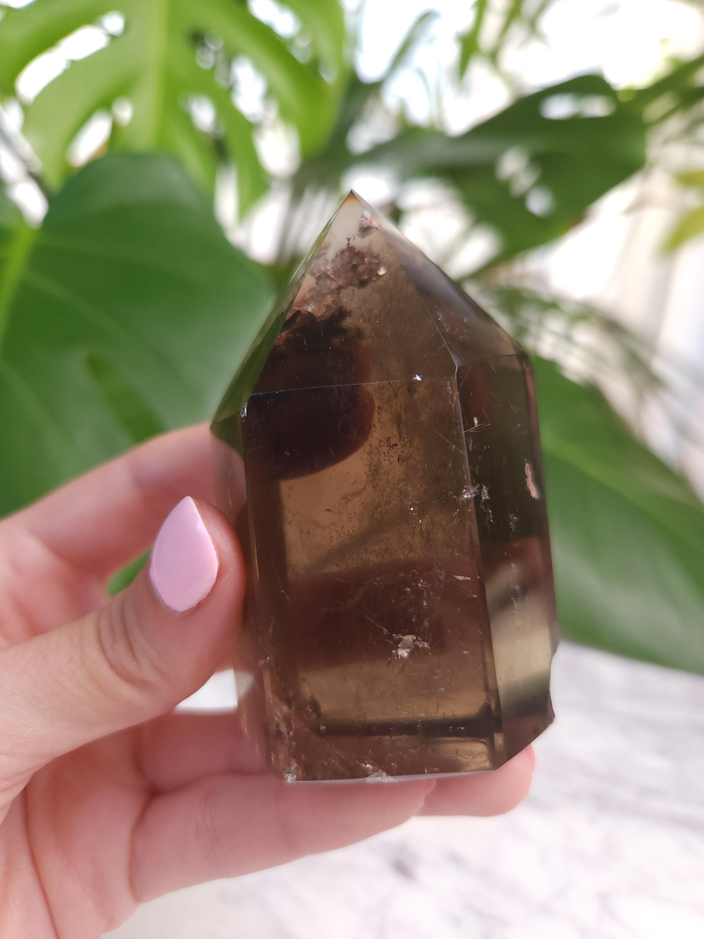 Smoky Quartz Tower