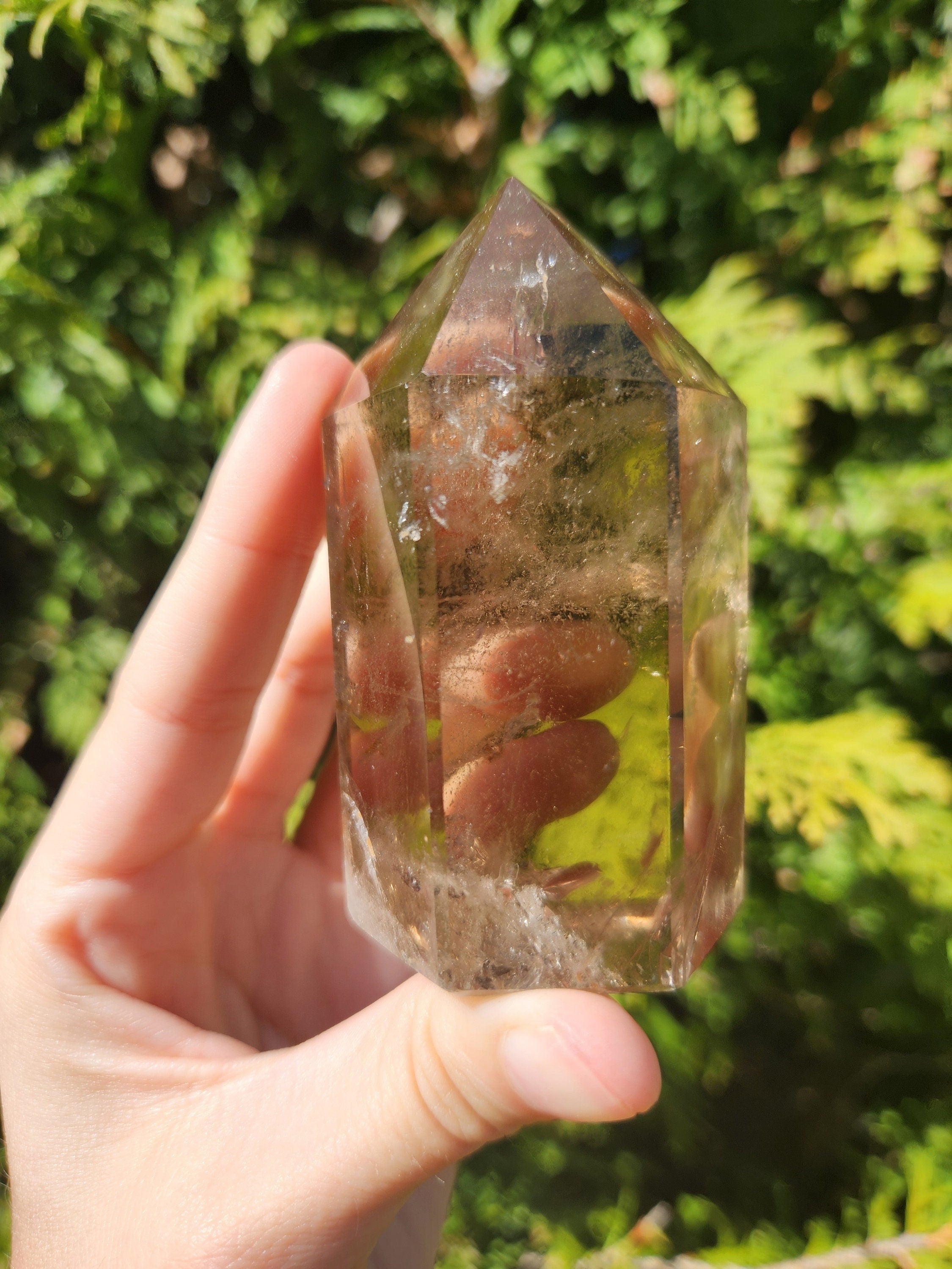 Smoky Quartz Tower