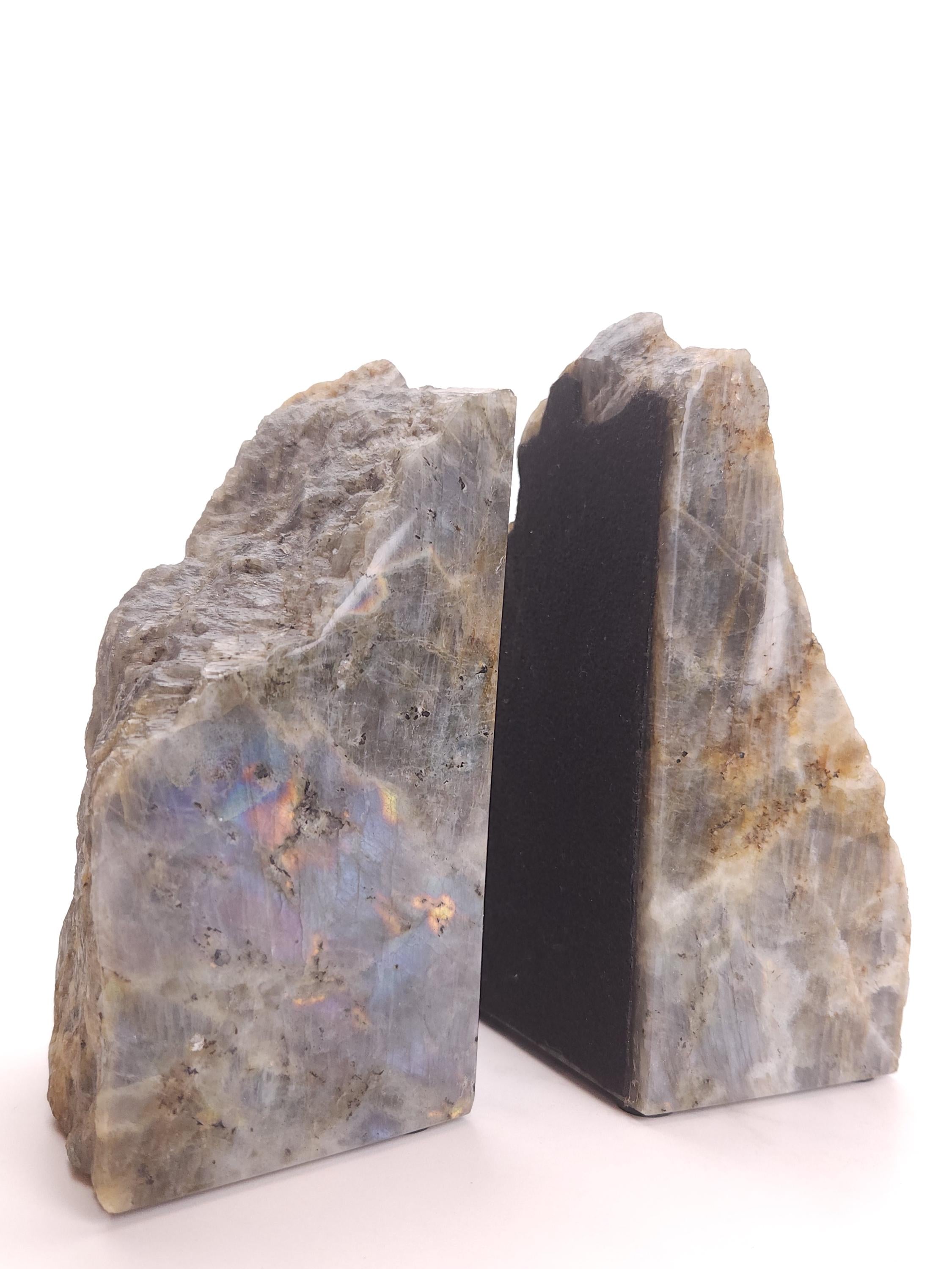 Beautiful Labradorite Bookends