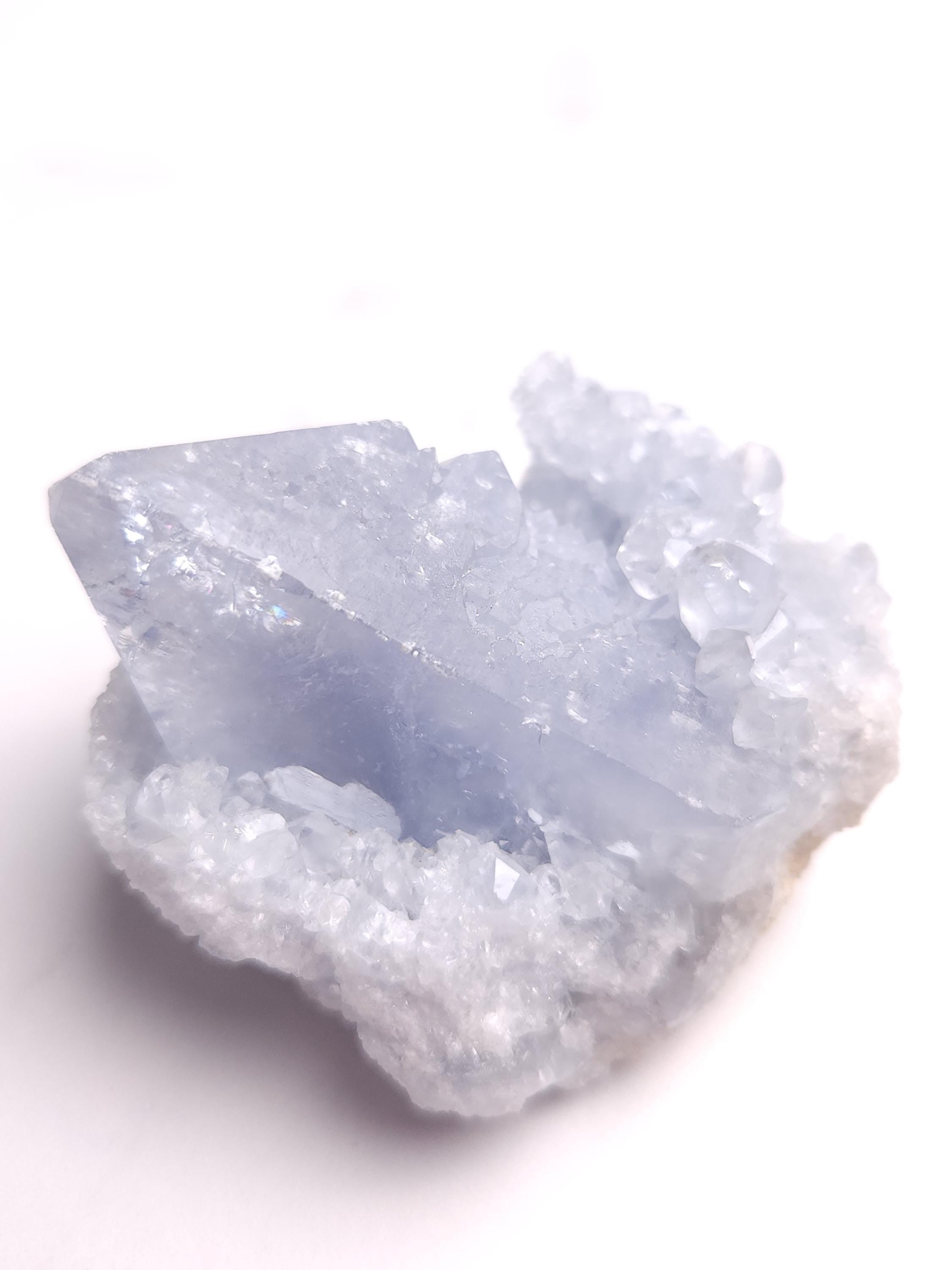 Celestite Crystal Cluster