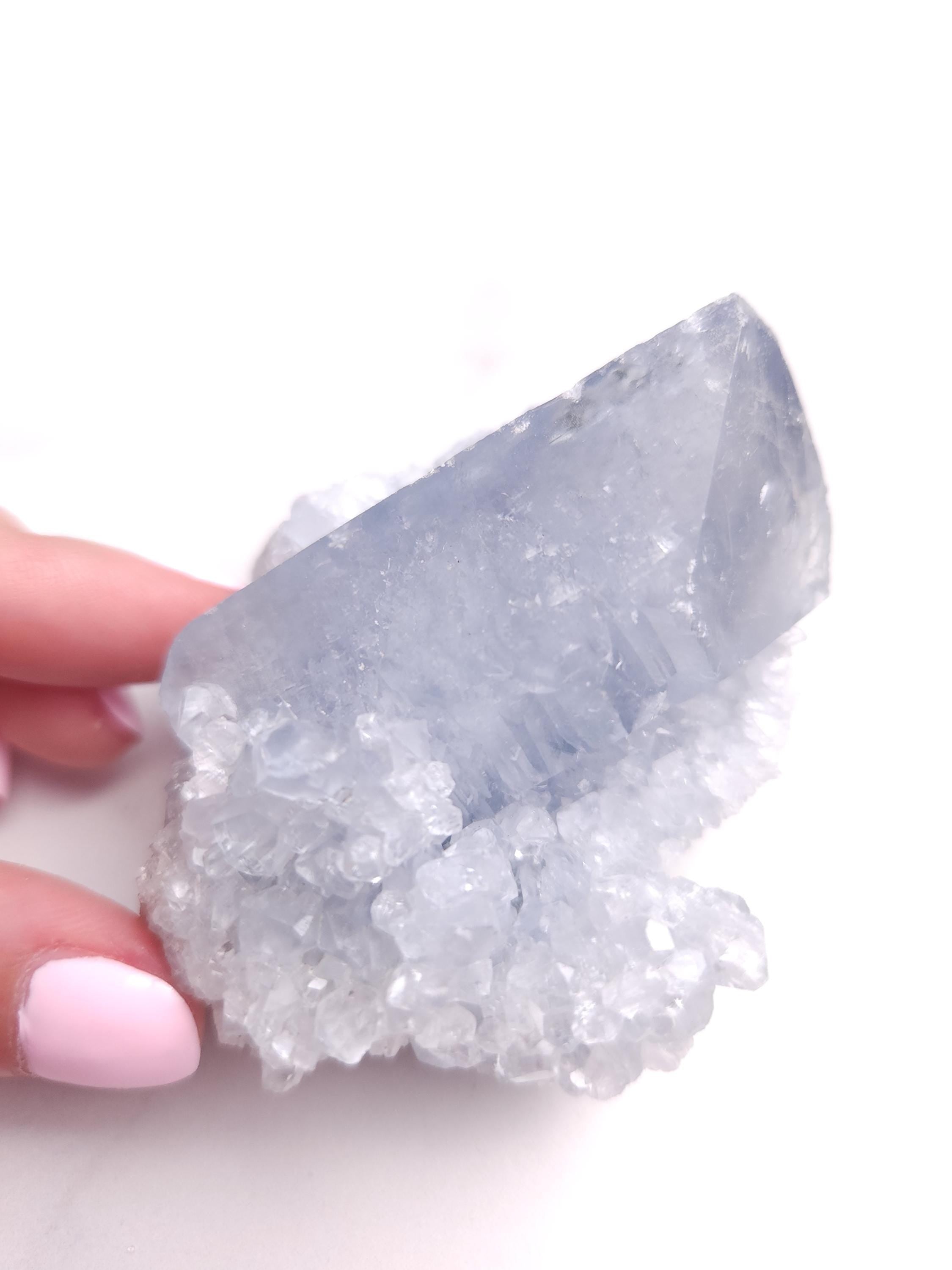 Celestite Crystal Cluster