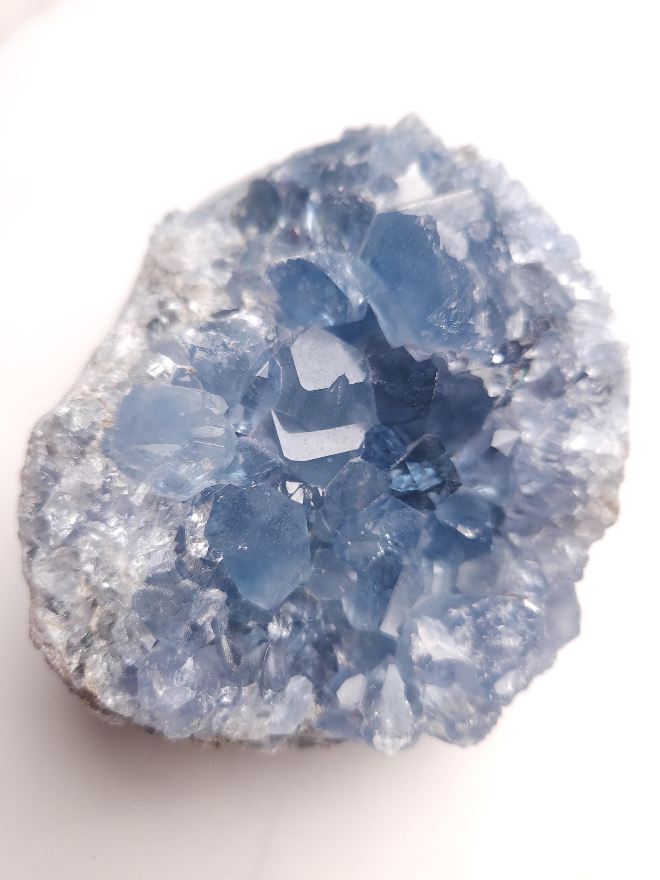 3.6 lb Celestite Crystal Cluster