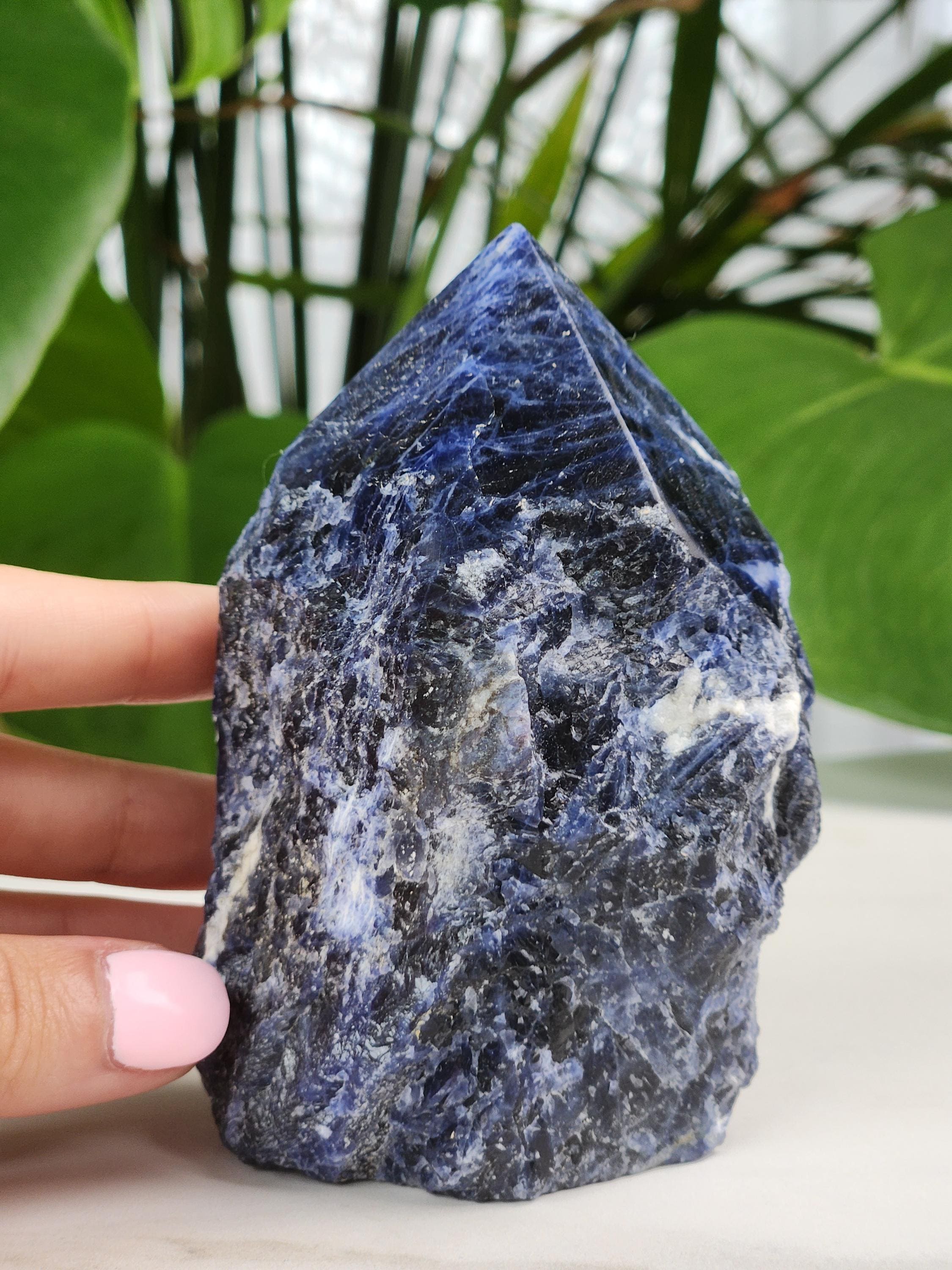 Sodalite Top Polished Point