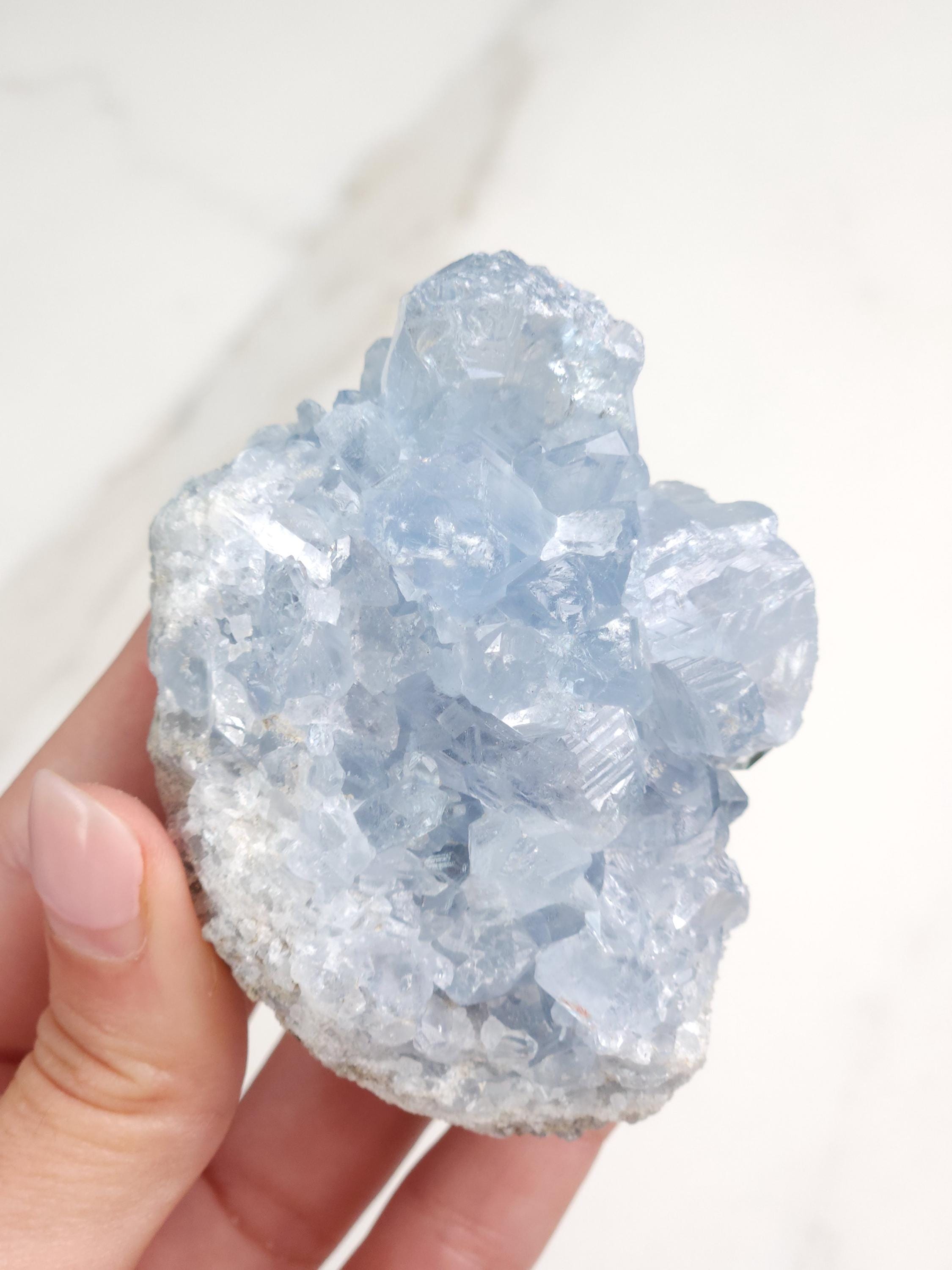 Celestite Crystal Cluster