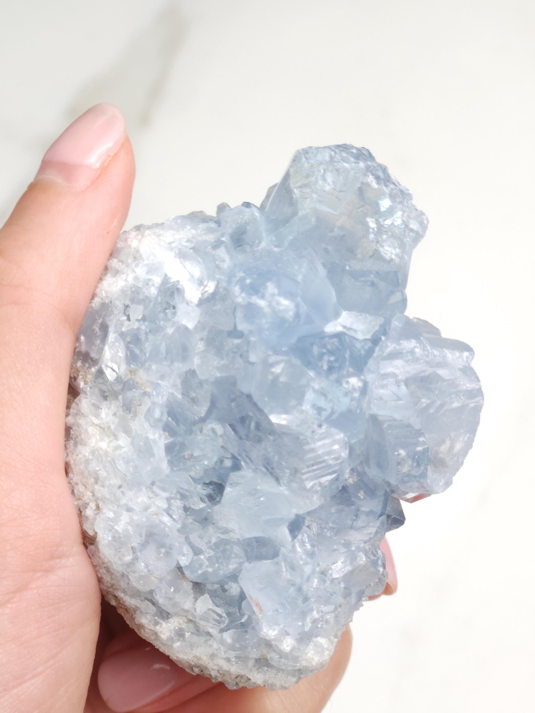 Celestite Crystal Cluster