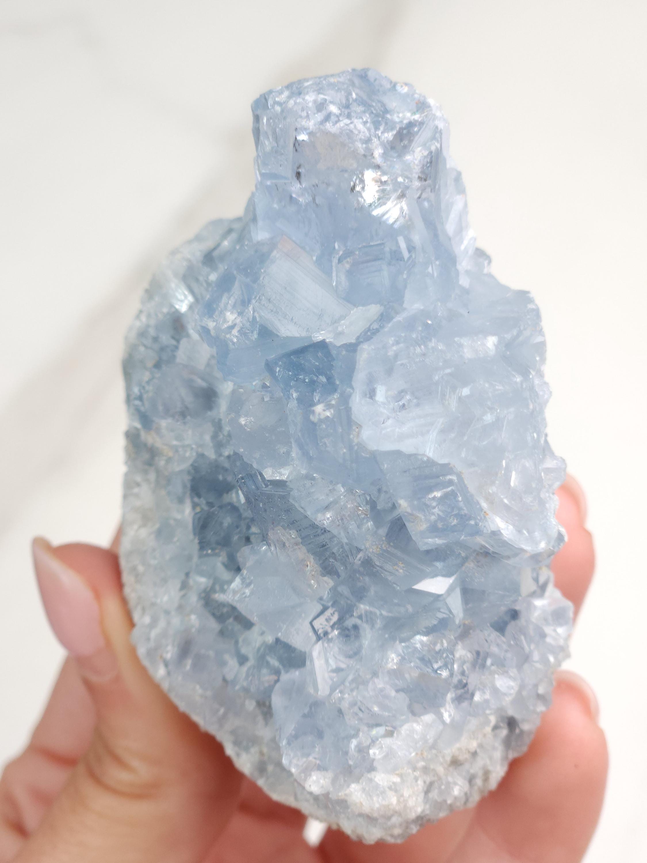 Celestite Crystal Cluster