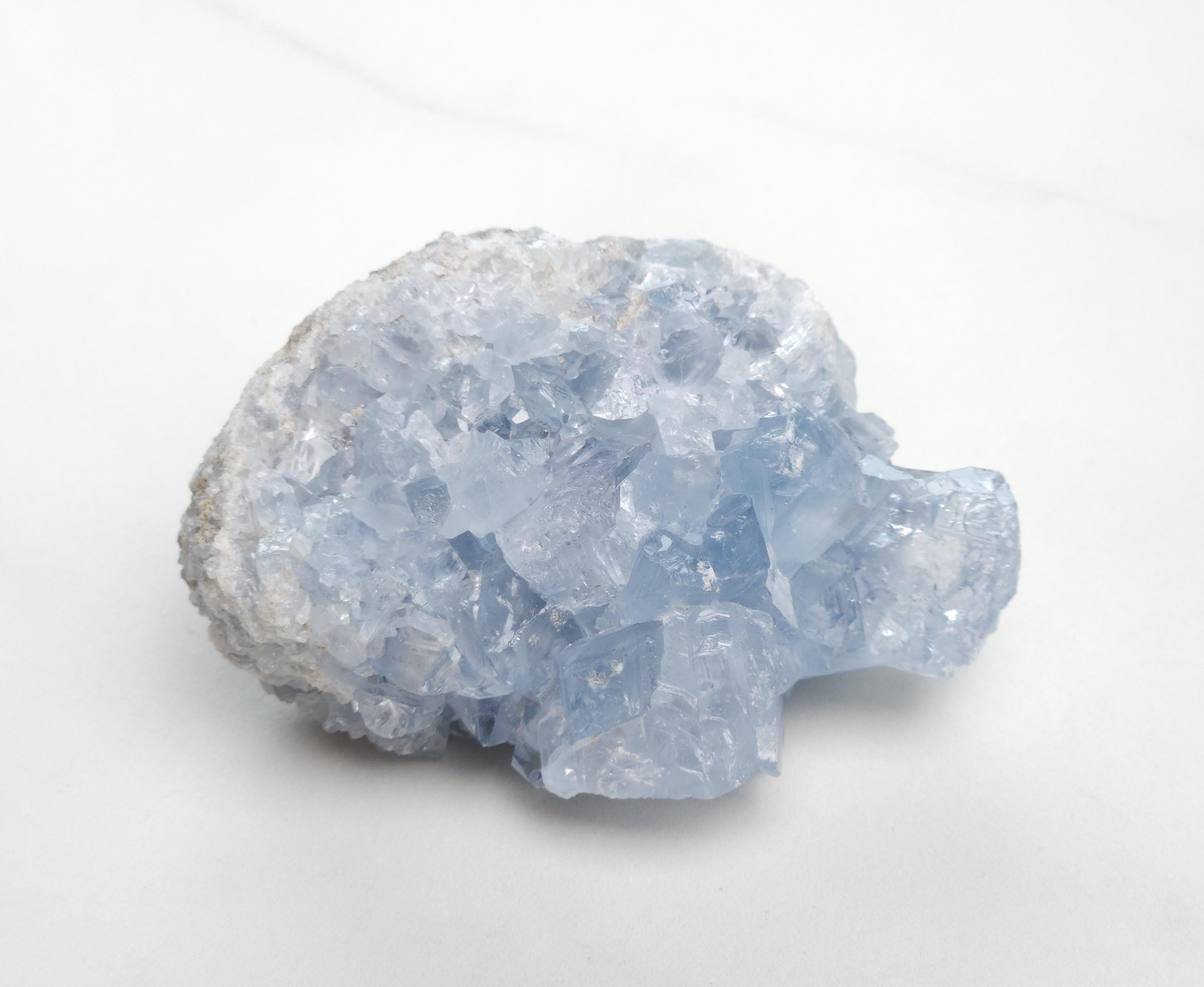 Celestite Crystal Cluster