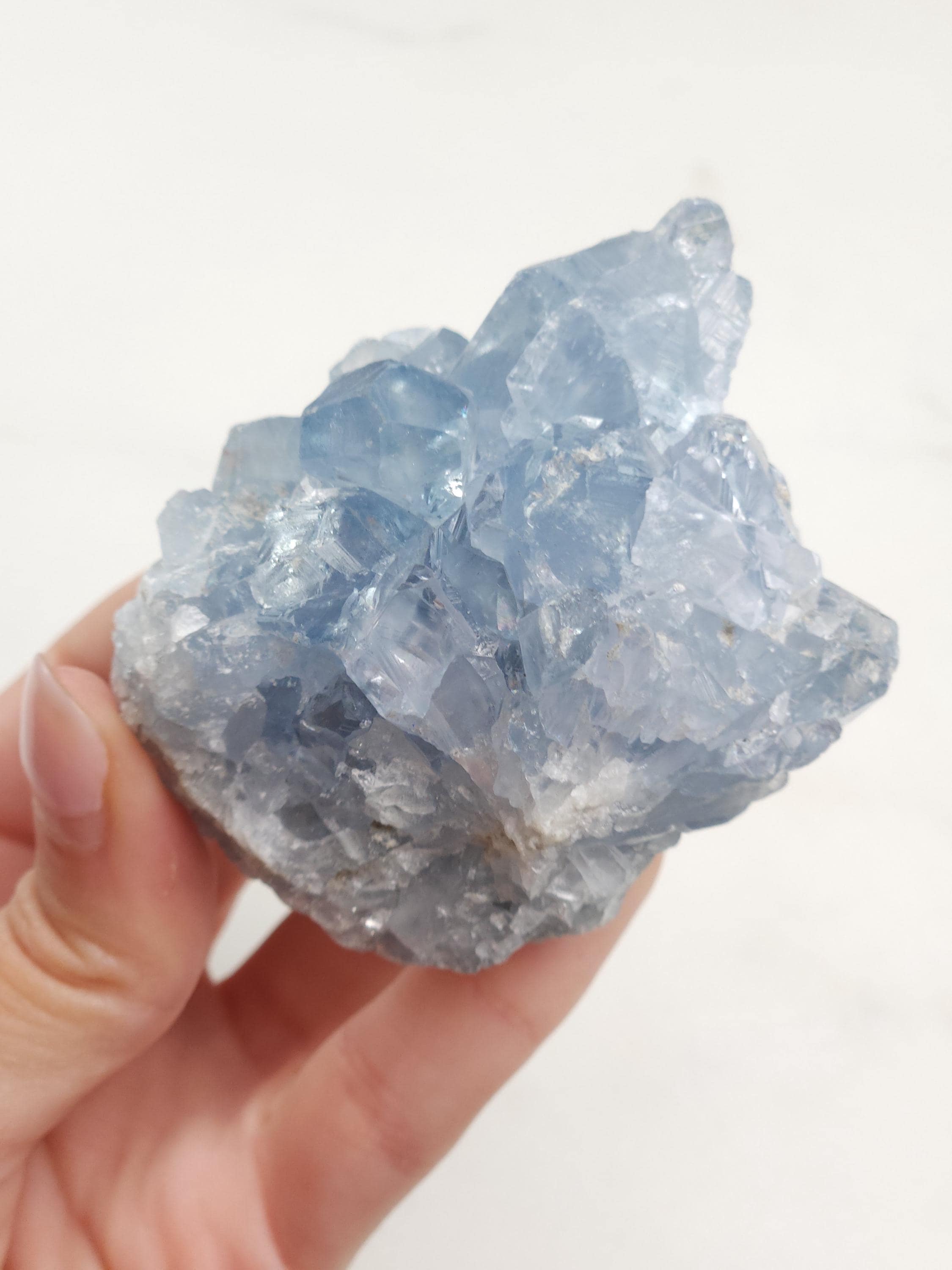 0.5 lb Celestite Crystal Cluster