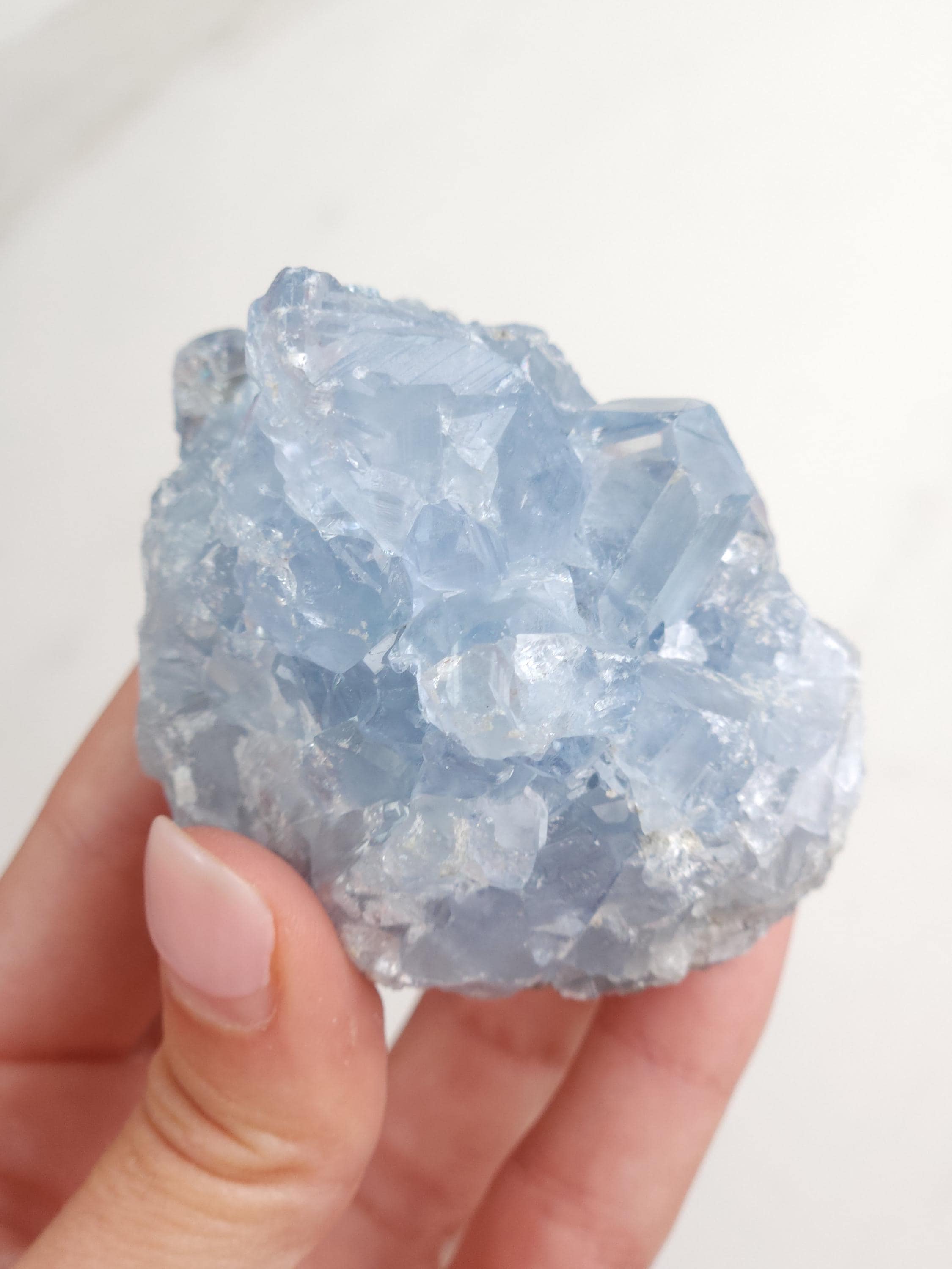 0.5 lb Celestite Crystal Cluster