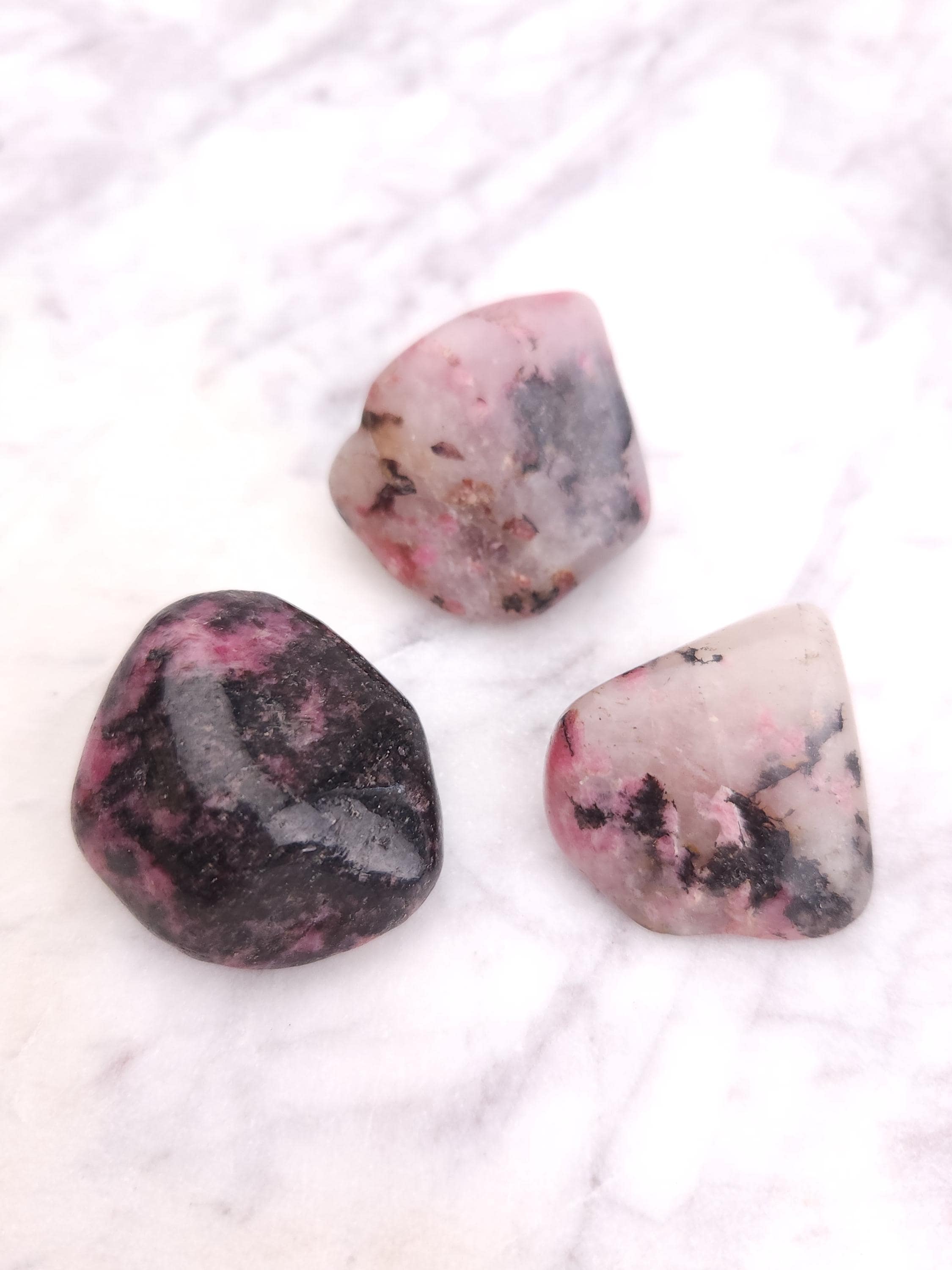 Rhodonite Tumbles