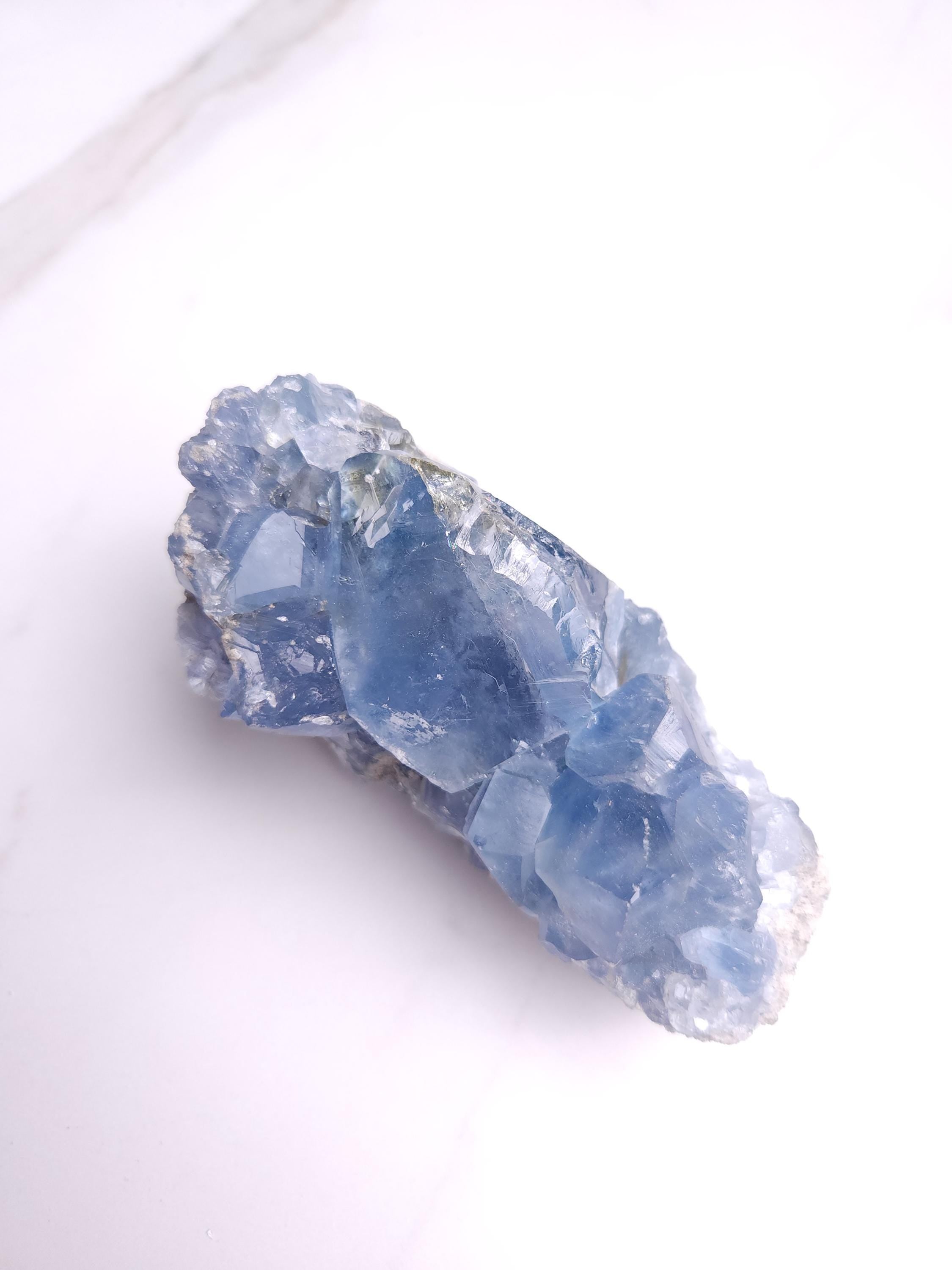 1.8 lb Celestite Crystal Cluster