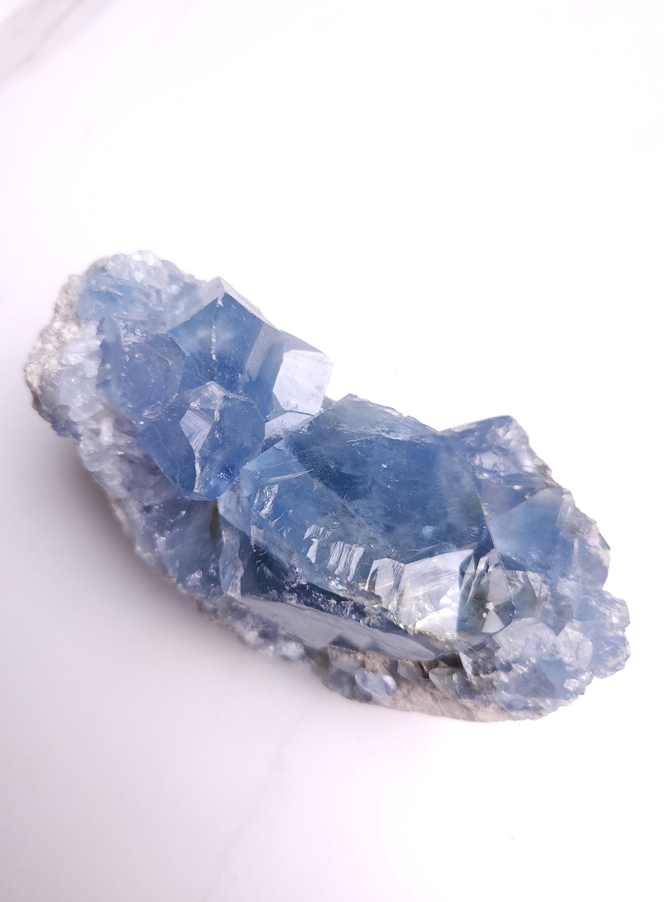 1.8 lb Celestite Crystal Cluster