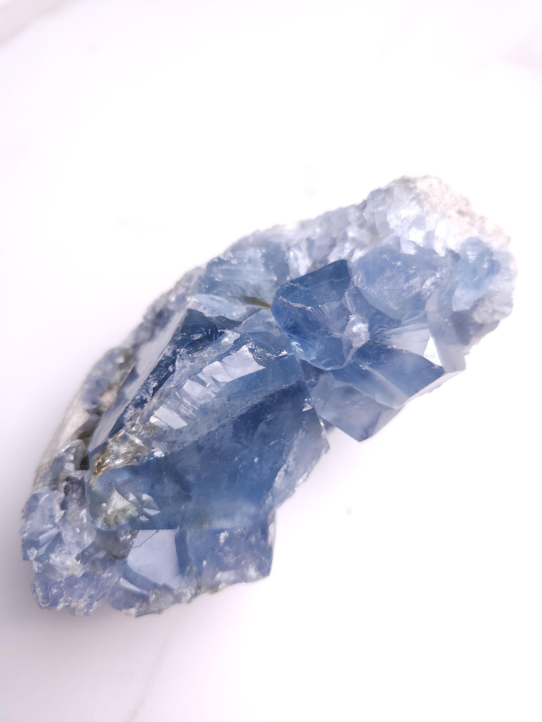 1.8 lb Celestite Crystal Cluster